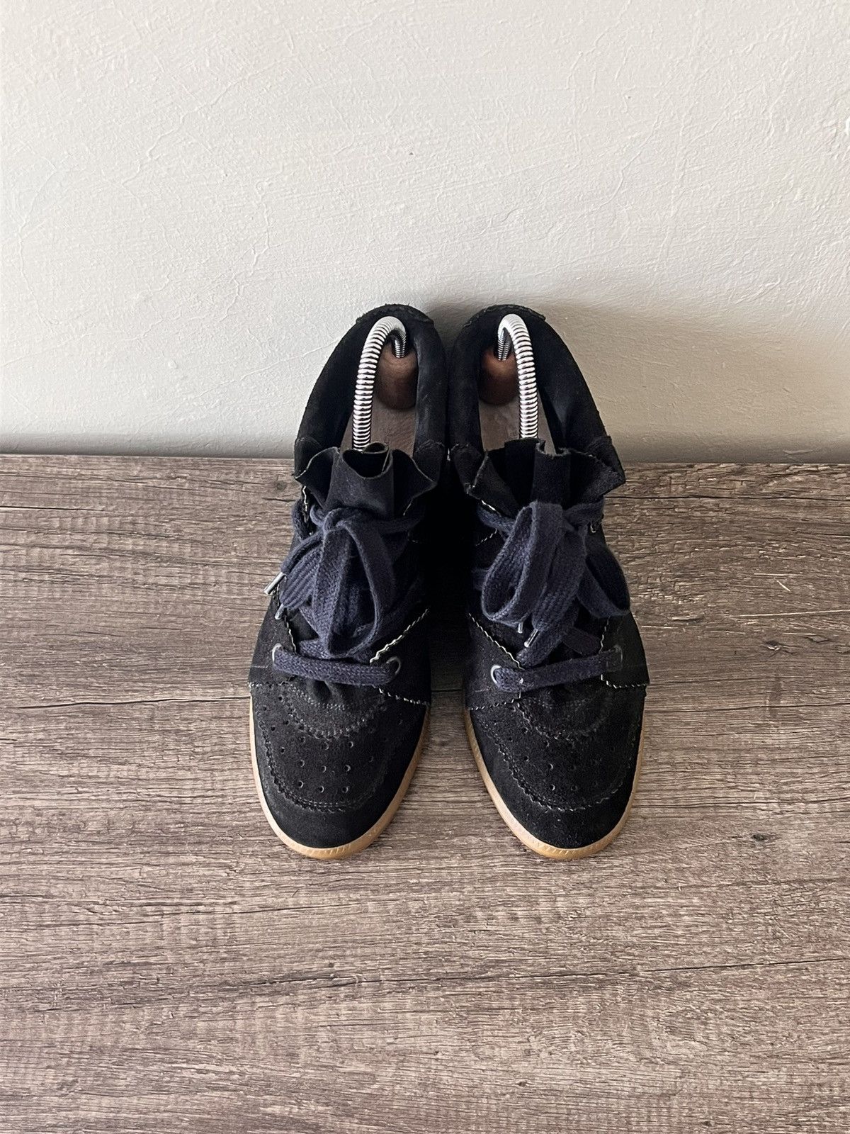 Isabel Marant Etoile Bobby Suede Leather Trainers Size US 9 / IT 39 - 7 Thumbnail