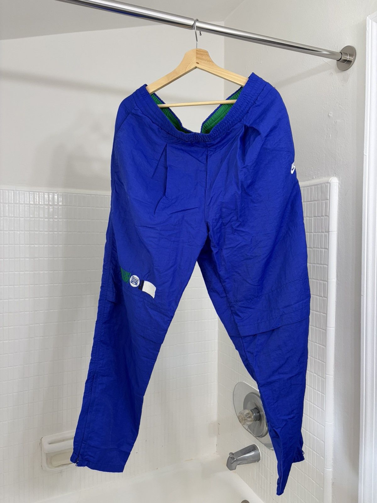 Nike Nike Blue Vintage Track Pants Size US 34 / EU 50 - 1 Thumbnail