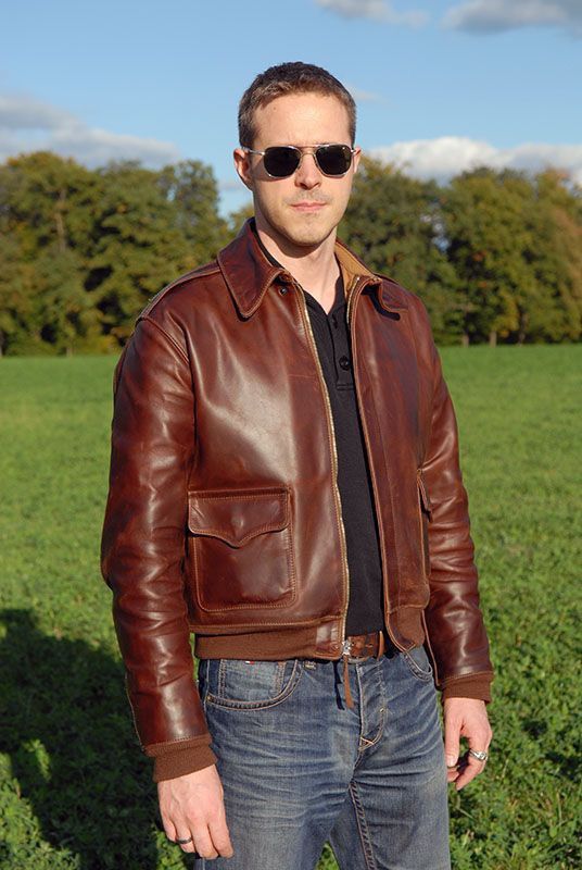 Aero Leathers 1970s Type A2 Aero Leather Us Army Patina Design Jacket Size US S / EU 44-46 / 1 - 20 Thumbnail