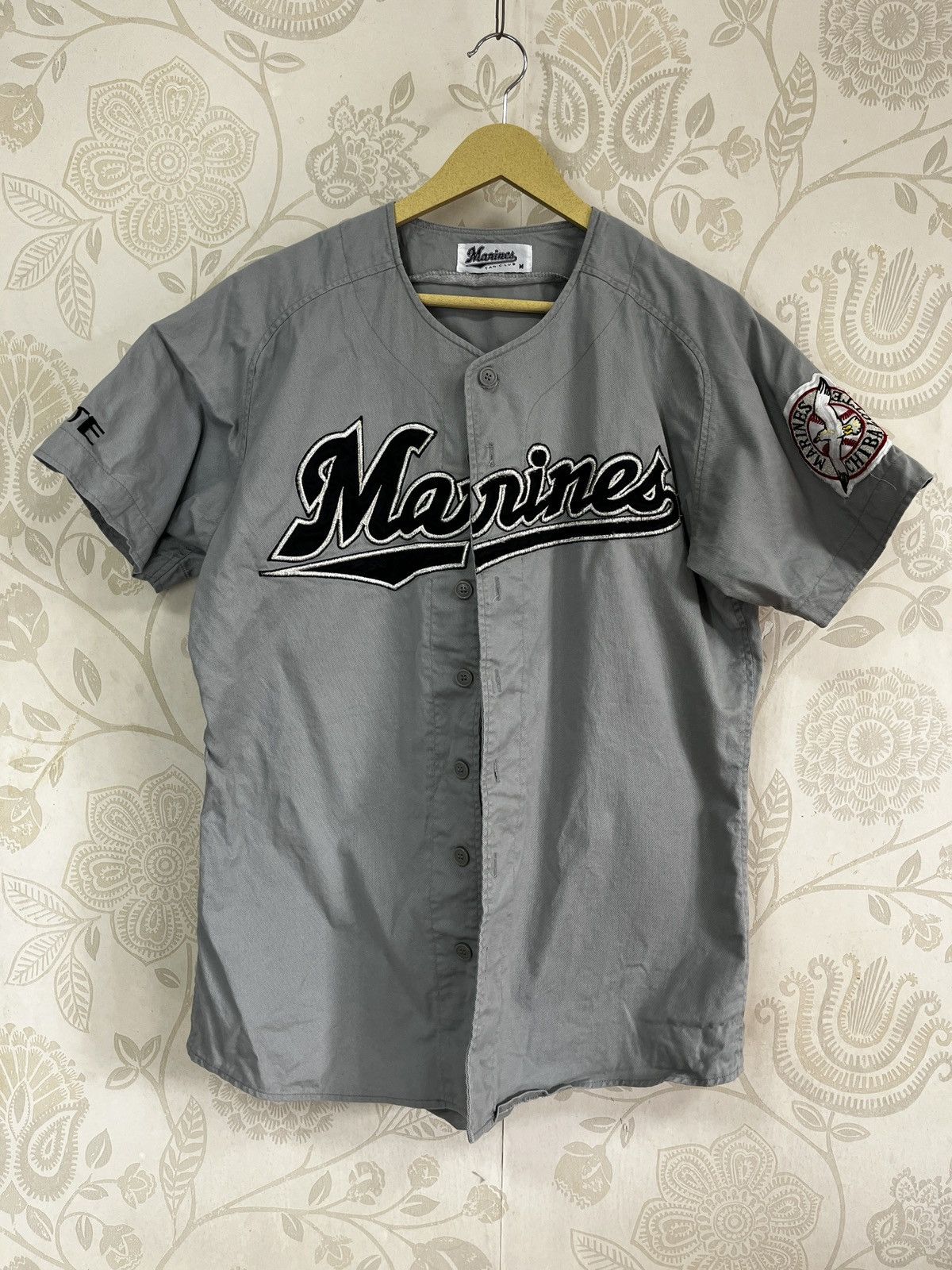 Japanese Brand × MLB Marines China Lotte Baseball Jersey Team Shirt Size US M / EU 48-50 / 2 - 3 Thumbnail