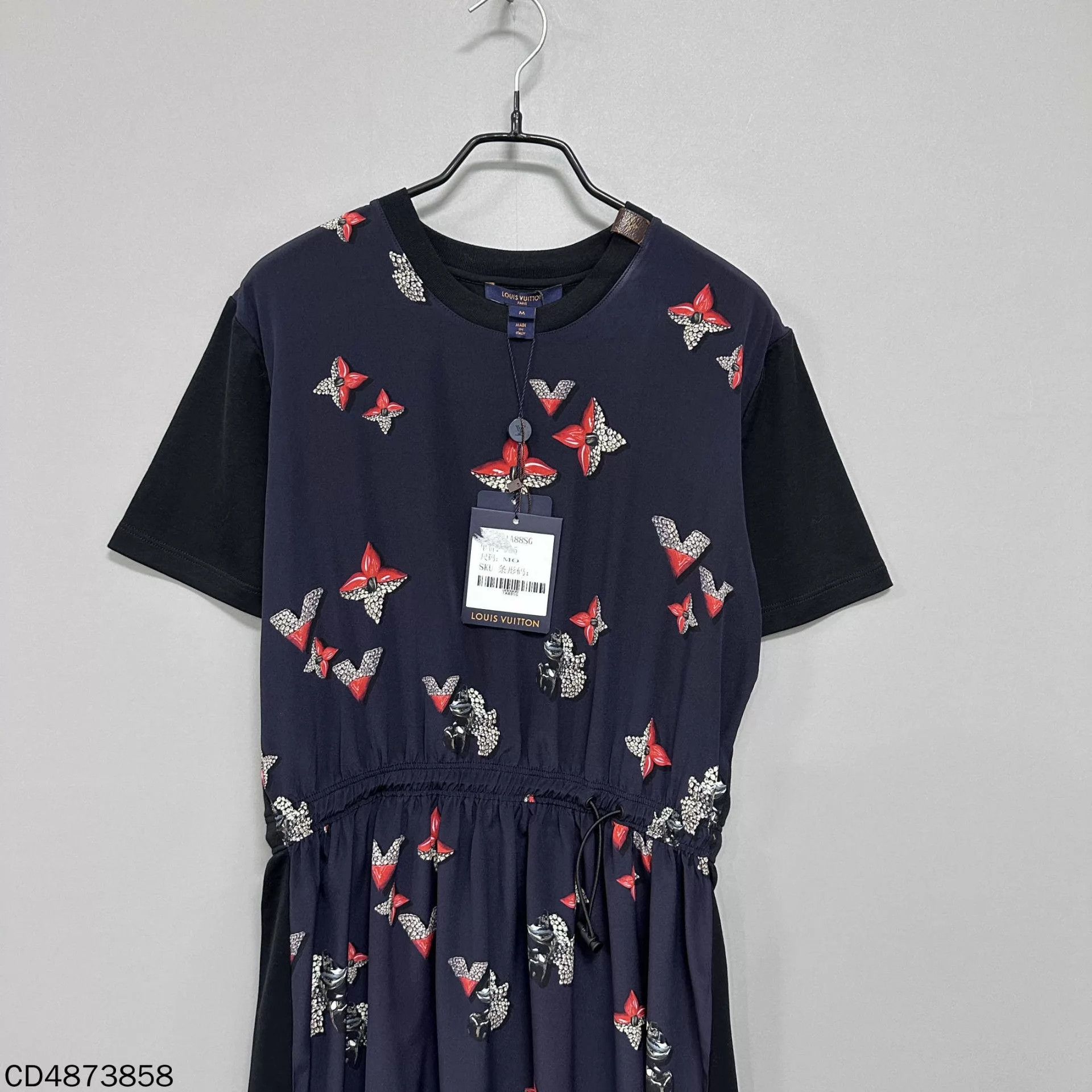 Louis Vuitton Louis Vuitton 3-flower all-over floral dress women's M Size M / US 6-8 / IT 42-44 - 2 Thumbnail
