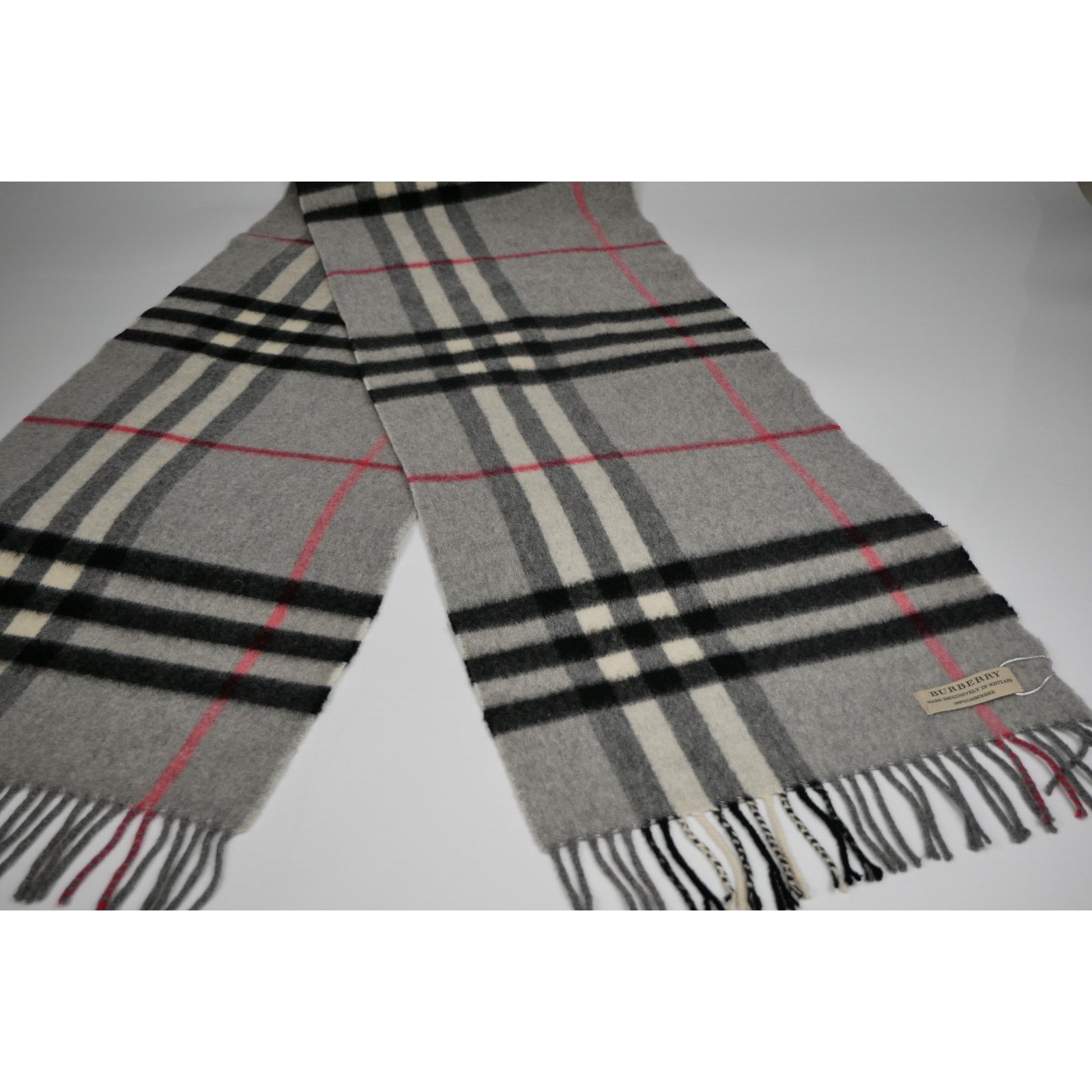 Burberry Giant Check Mens Scarf Size ONE SIZE - 3 Thumbnail