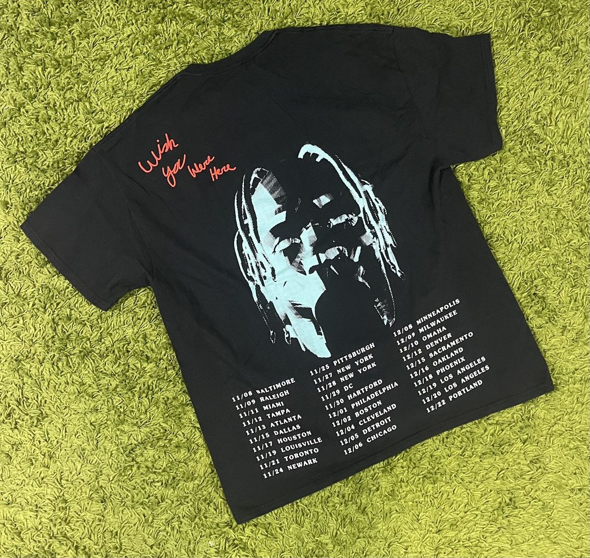 Travis Scott Travis Scott Astroworld Tour Wish You Were Here Size 2XL Size US XXL / EU 58 / 5 - 2 Thumbnail