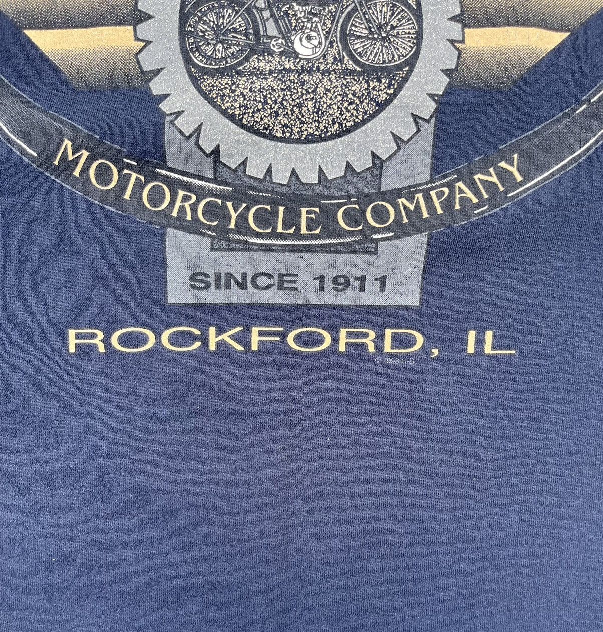 Harley Davidson × Vintage Vintage 90s Harley Davidson Tee Size US XL / EU 56 / 4 - 6 Thumbnail