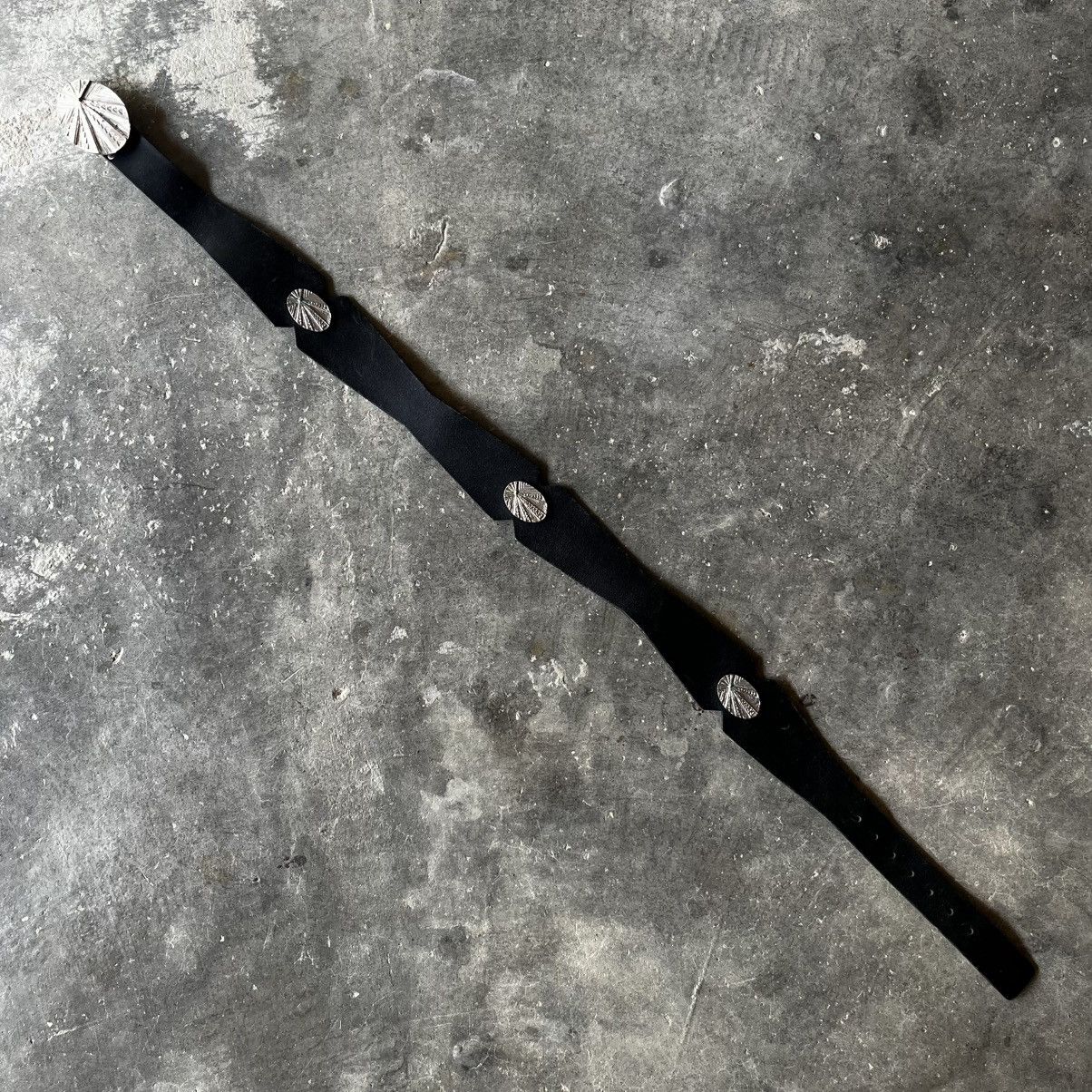 Cowboy Equipment VINTAGE COWBOY LEATHER BELT Size 30 - 3 Thumbnail
