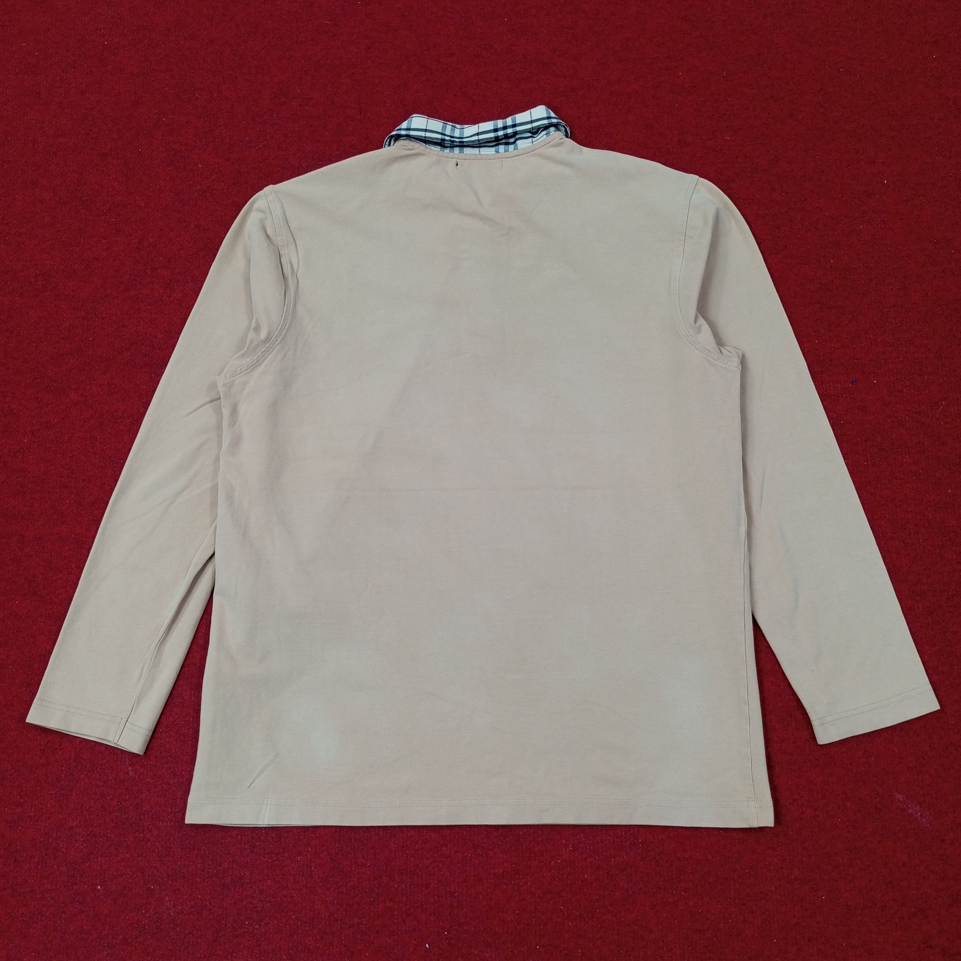 Burberry Burberry London Fashion Brand Long Sleeve Polos c249n9 Size US M / EU 48-50 / 2 - 5 Thumbnail