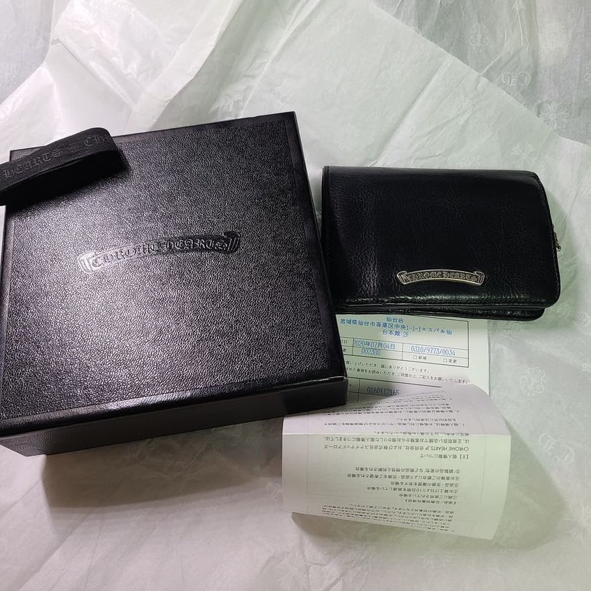 Chrome Hearts CHROME HEARTS JOEY Scroll Wallet | Grailed