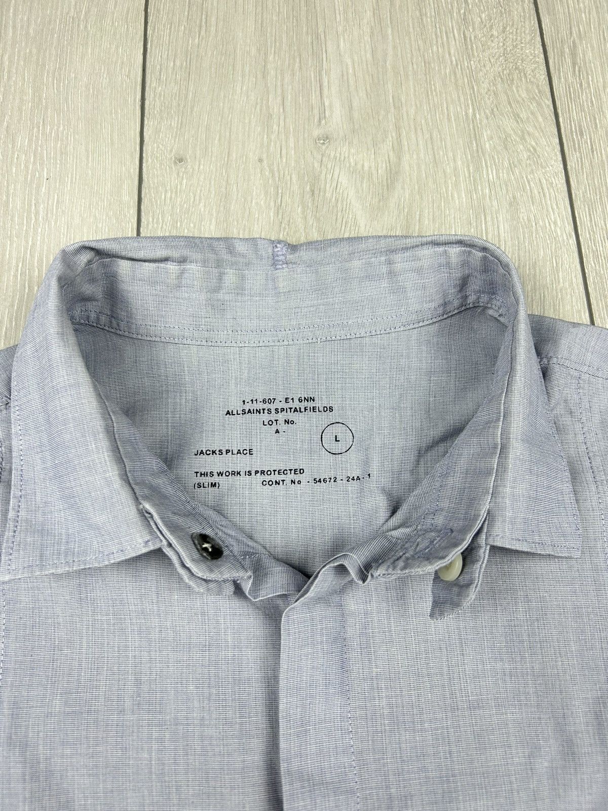 Allsaints AllSaints shirts size L Size US L / EU 52-54 / 3 - 4 Thumbnail