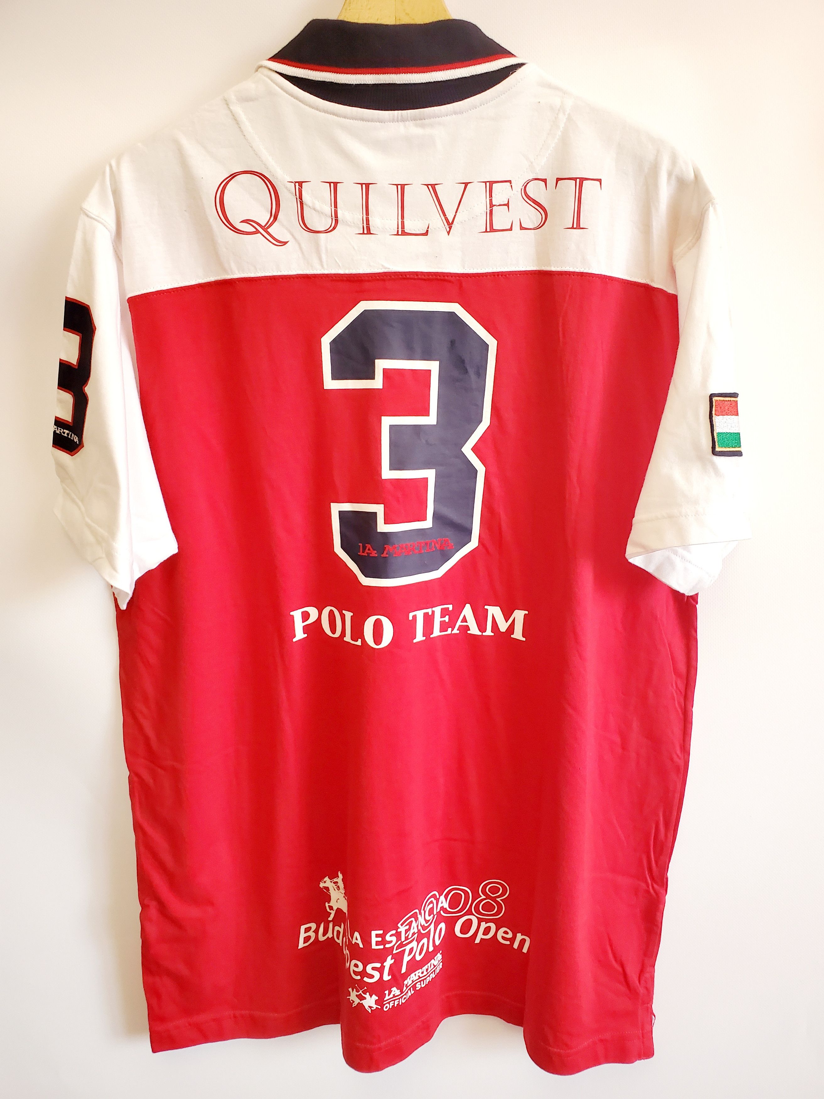 La Martina × Polo Ralph Lauren × Vintage Vintage La Martina Polo budapest open quilvest Size US XXL / EU 58 / 5 - 5 Thumbnail