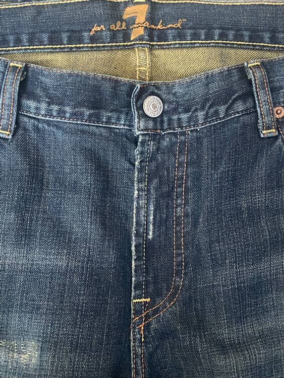 Japanese Brand Vintage Bootcut/Baggy Fitting Jeans Size US 36 / EU 52 - 4 Thumbnail
