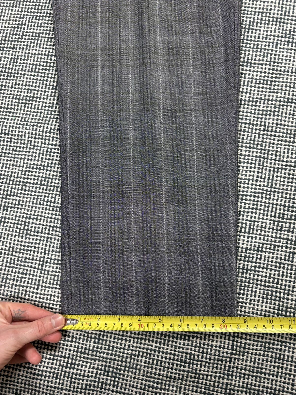 Pal Zileri Pal Zileri lab wool checkered suit set blazer jacket pants Size 44R - 25 Thumbnail