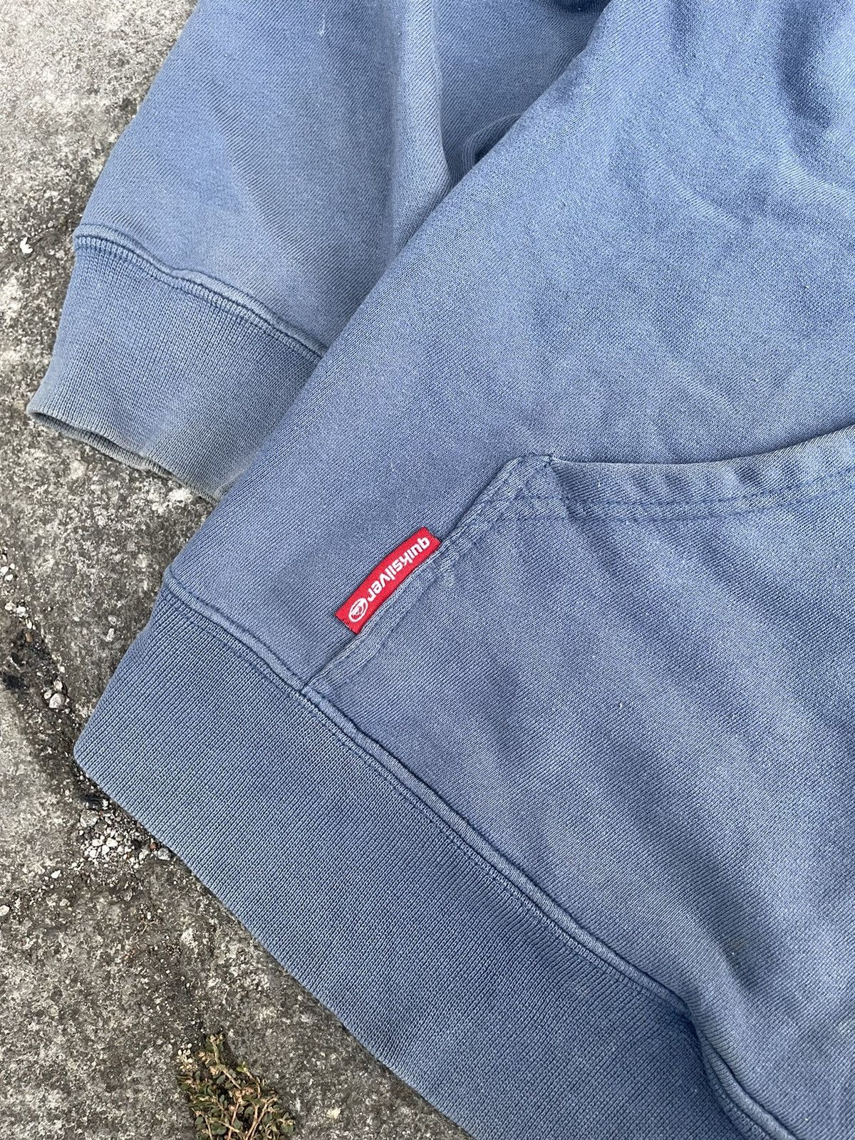 Quiksilver × Vintage Vintage Quicksilver Zip Hoodie Size US L / EU 52-54 / 3 - 4 Thumbnail
