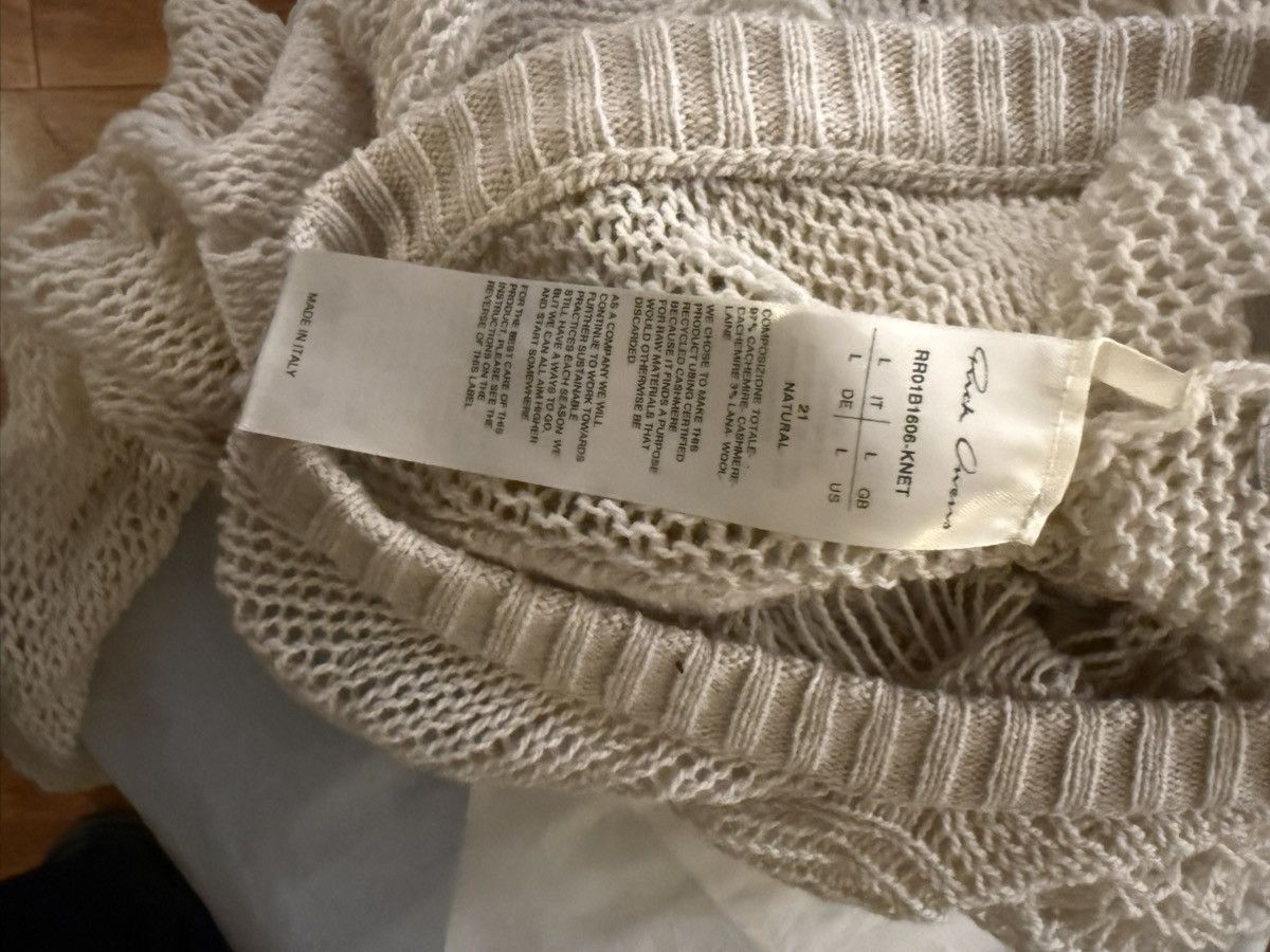 Rick Owens Knet Banana Net 21 Natural Size US L / EU 52-54 / 3 - 6 Thumbnail