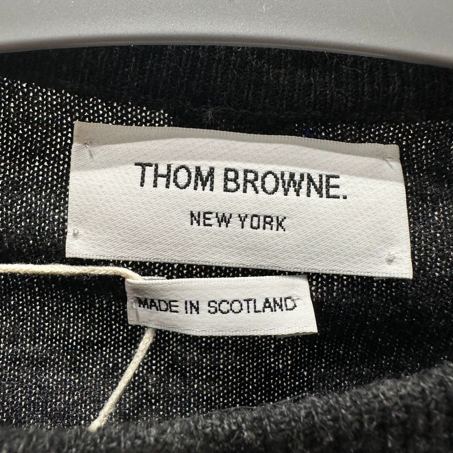 Thom Browne Thom Browne 4-Bar Cashmere Long-Sleeve Sweater mar456 38 Size XS / US 0-2 / IT 36-38 - 3 Thumbnail