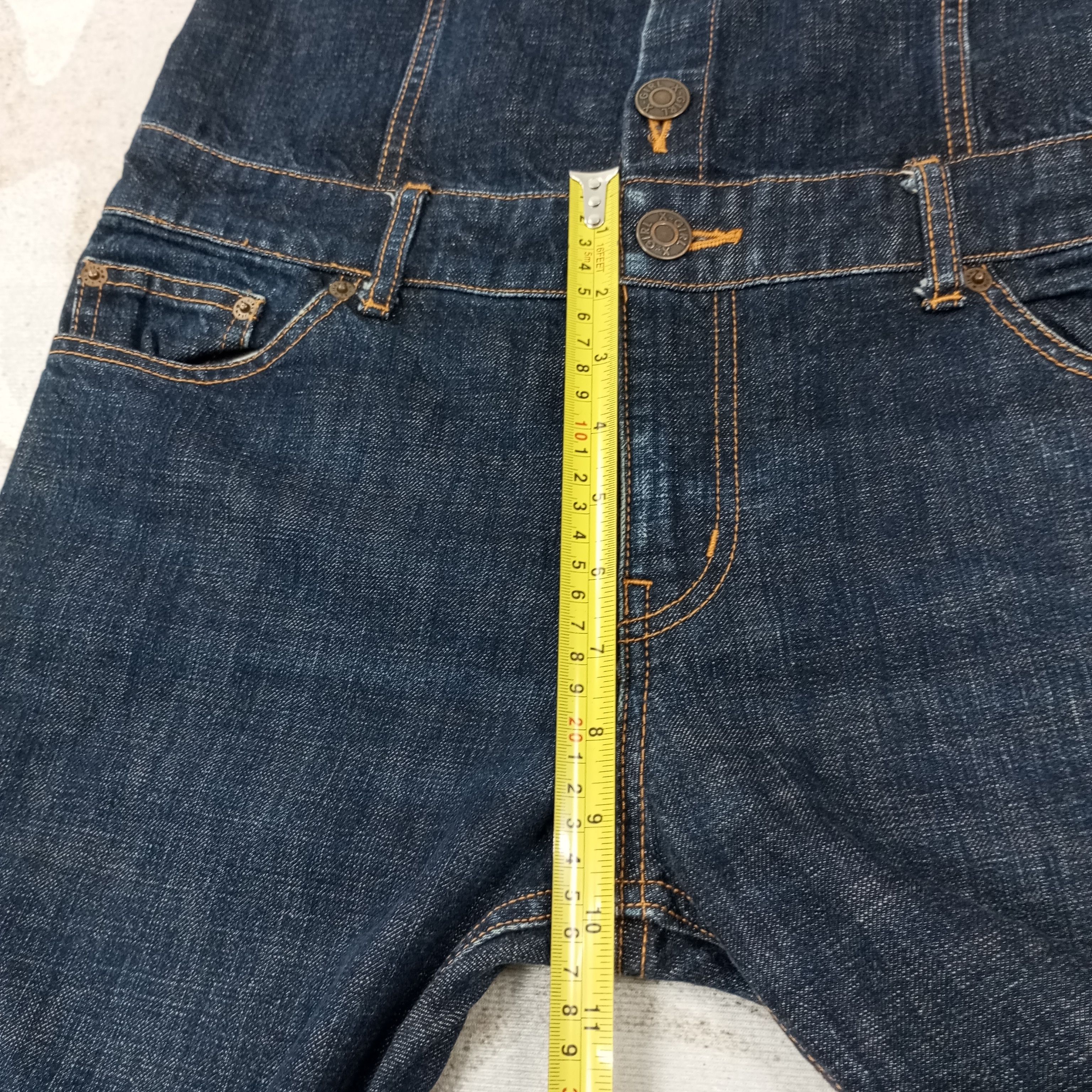 Vintage X-Girl Streetwear Style Overall Jeans c235n20 Size US 36 / EU 52 - 9 Thumbnail