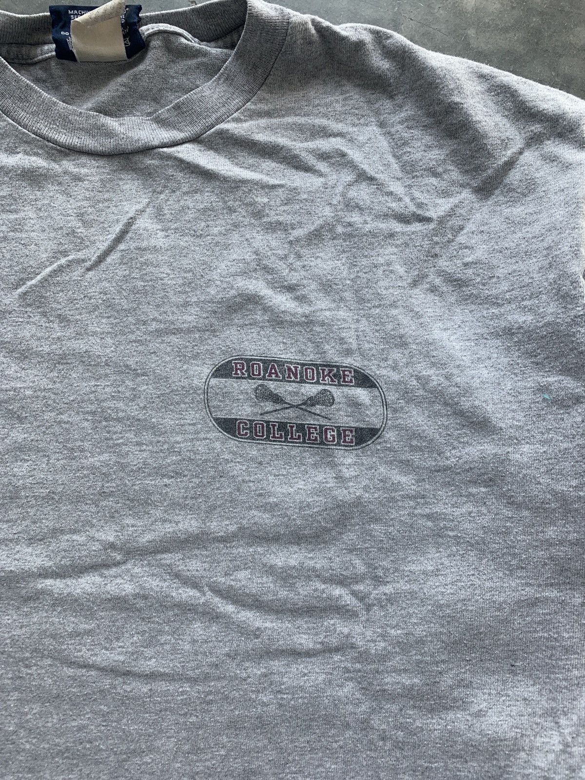 Vintage Vintage Y2K Roanoke College Lacrosse Graphic Tee Size US L / EU 52-54 / 3 - 2 Thumbnail