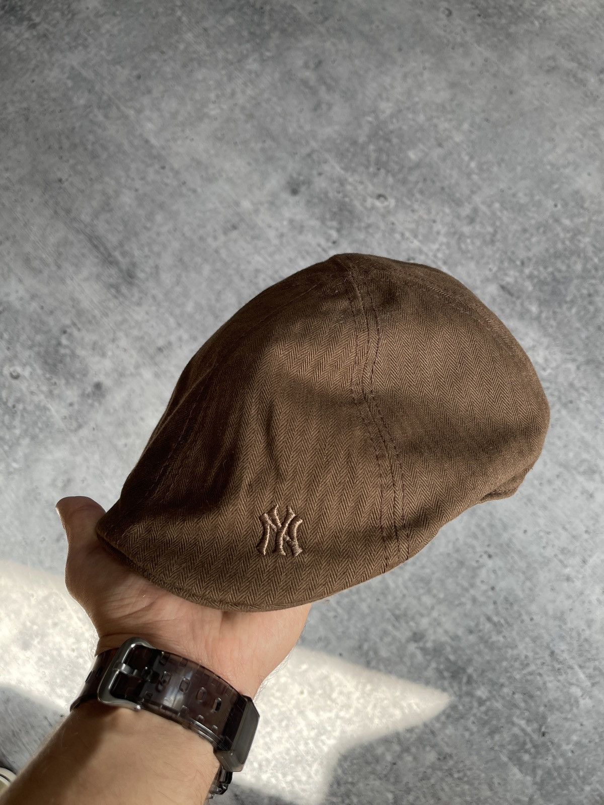 New Era × Vintage Vintage Rare New Era Black Label Duckbill Hat SizeM-L(58 cm) Size 32 - 1 Thumbnail