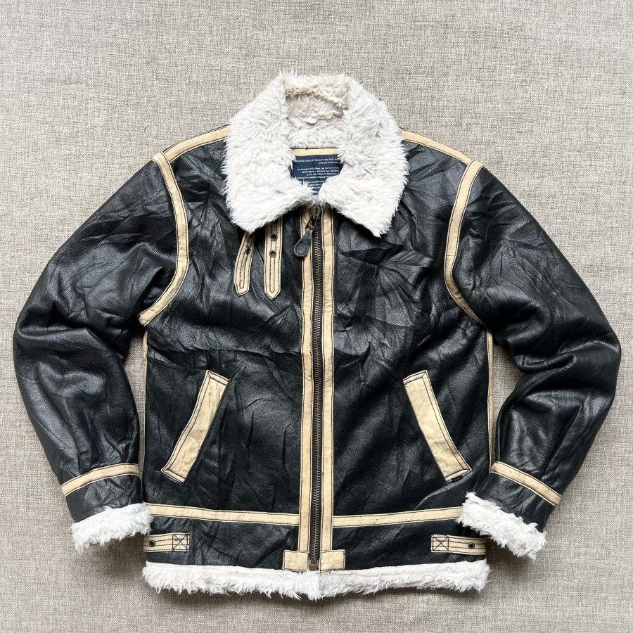 image of Unisex Alpha Industries Sherpa Jacket in Black, Men's (Size Medium)