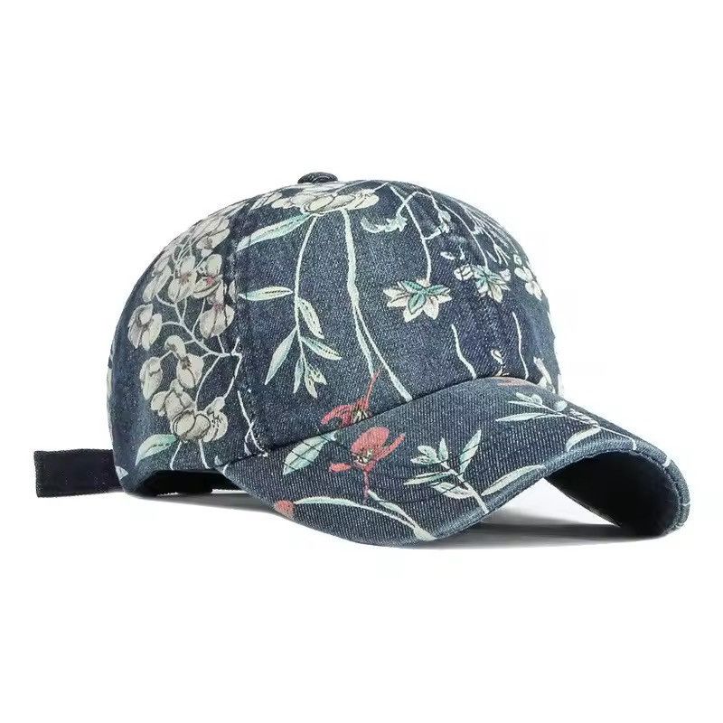Japanese Brand Floral Baseball Cap Size ONE SIZE - 2 Thumbnail