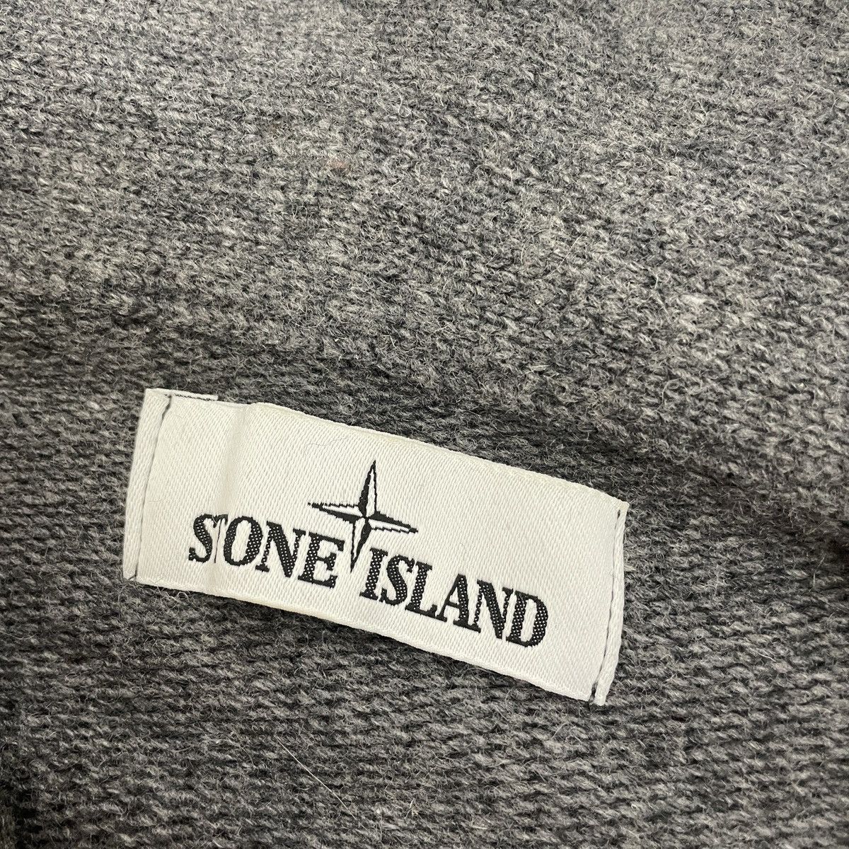 Stone Island Vintage Stone Island Pullower Sweater Gray Size XL Size US XL / EU 56 / 4 - 5 Thumbnail
