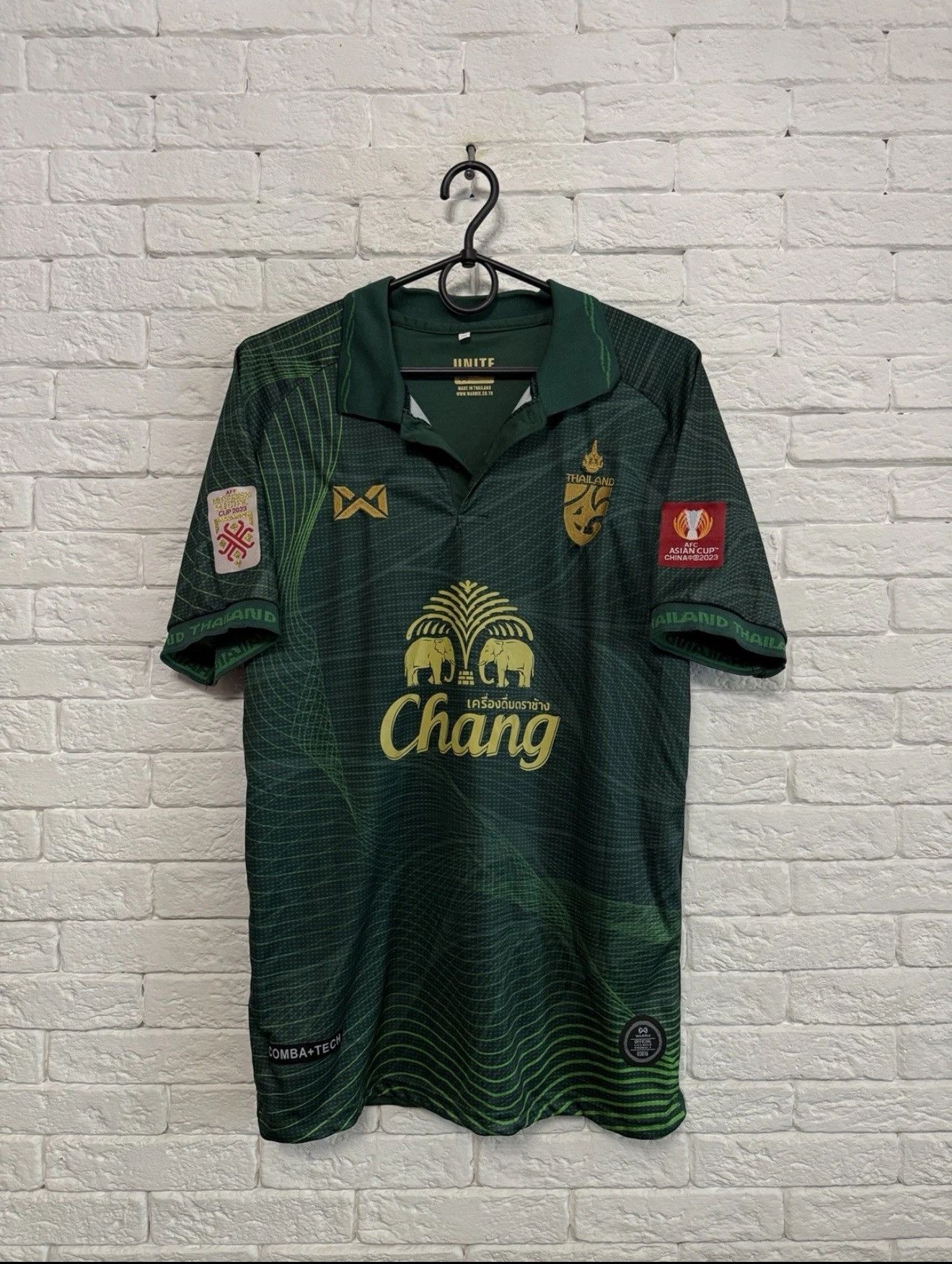 Other Thailand Warrix Jersey Asian Cup AFF Cup 2023 Sz L Size US L / EU 52-54 / 3 - 1 Thumbnail