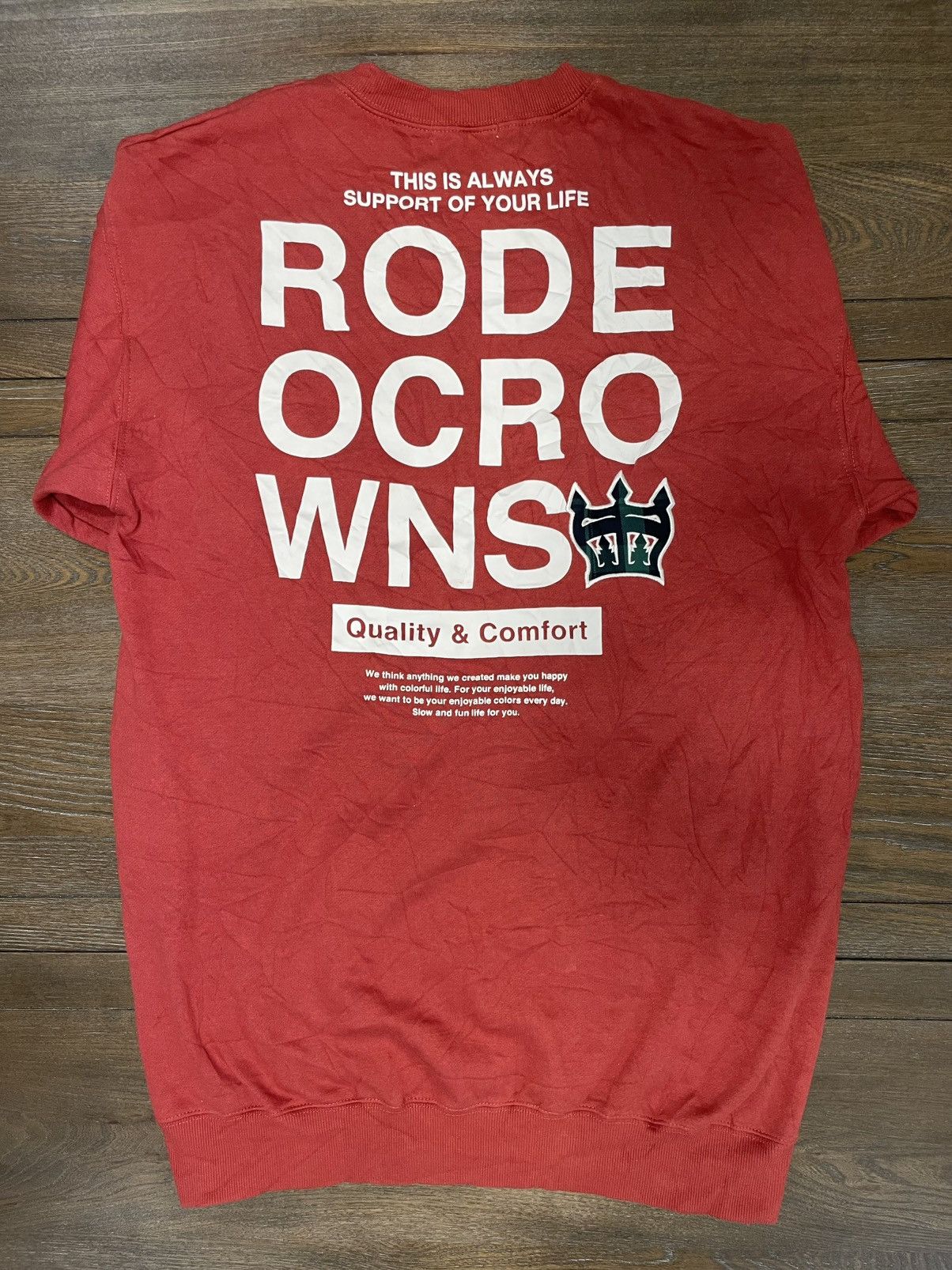 Japanese Brand Rodeo Crowns Long Sweatshirt Size US XL / EU 56 / 4 - 1 Thumbnail