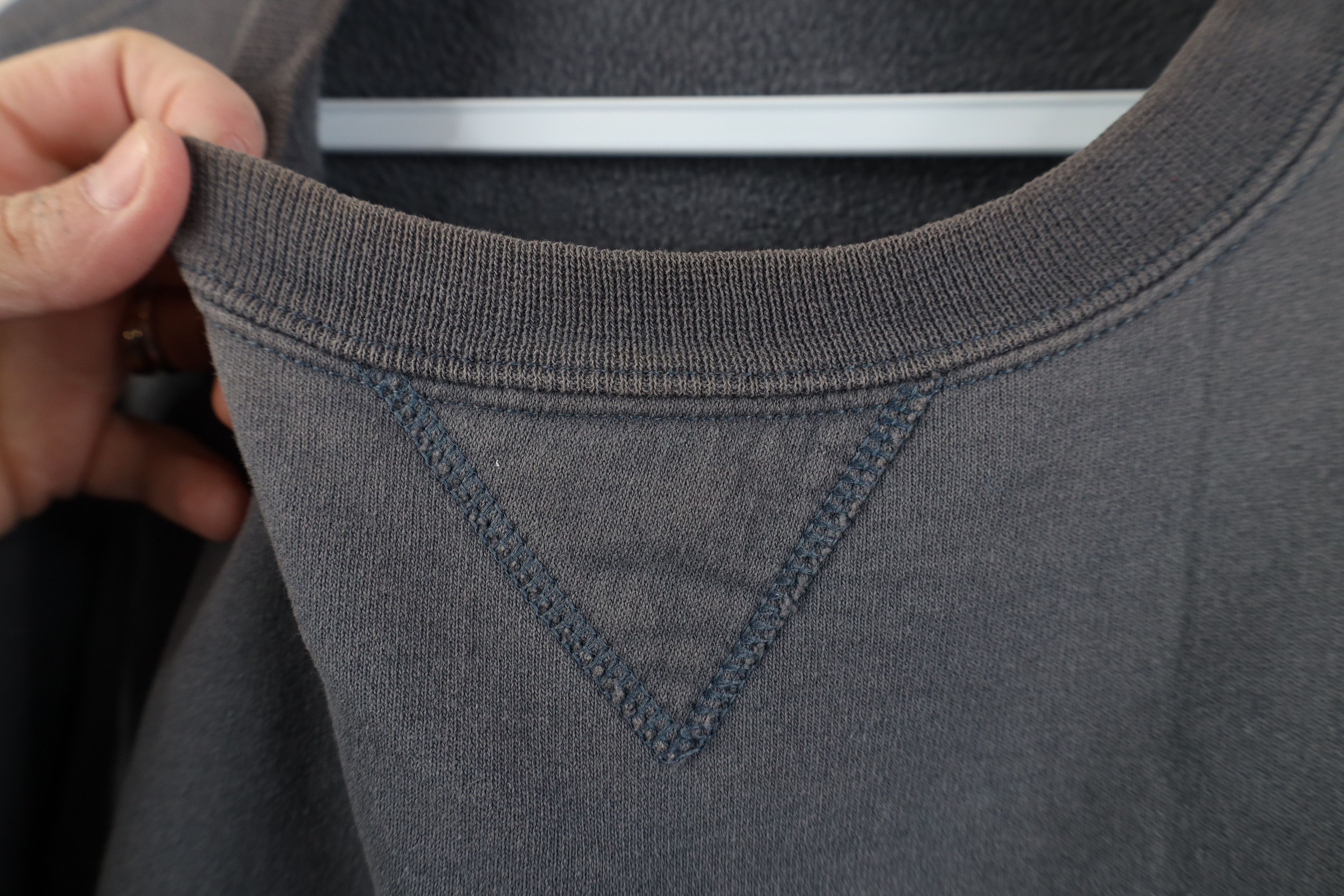Champion Vintage 90s Champion Crewneck Sweatshirt Steel Blue Size US L / EU 52-54 / 3 - 6 Thumbnail