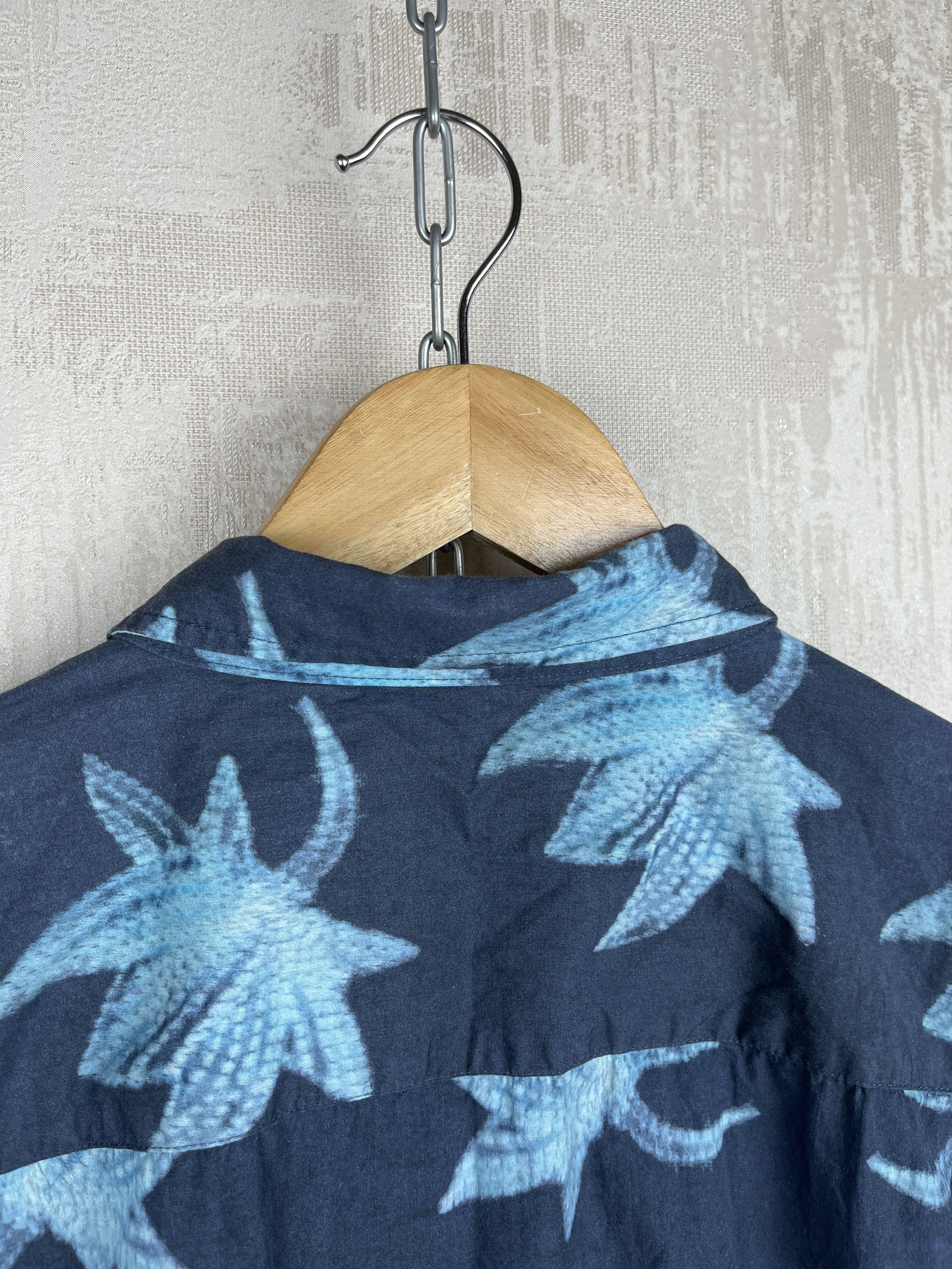 Japanese Brand Universal Works Aloha Hawaiian Leaf Shirt Short Sleeve Size US XL / EU 56 / 4 - 16 Thumbnail
