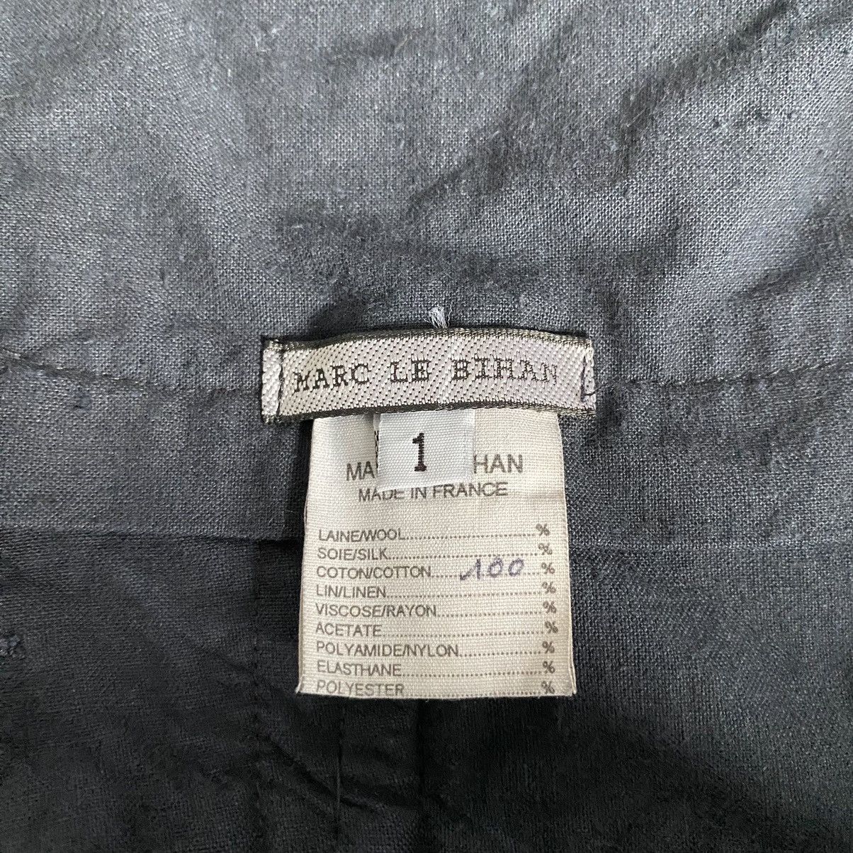 Marc Le Bihan Marc Le Bihan Cotton Skirt Button Up Size 33" - 5 Thumbnail