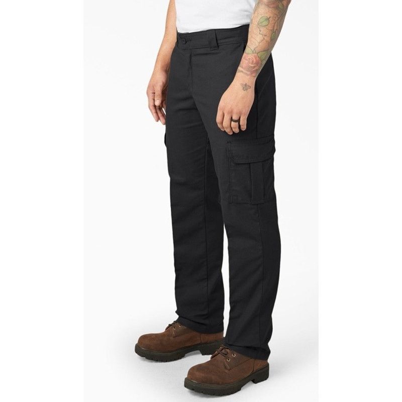 Dickies Dickies straight cargo pants, brand new with tags, black Size US 33 - 2 Thumbnail