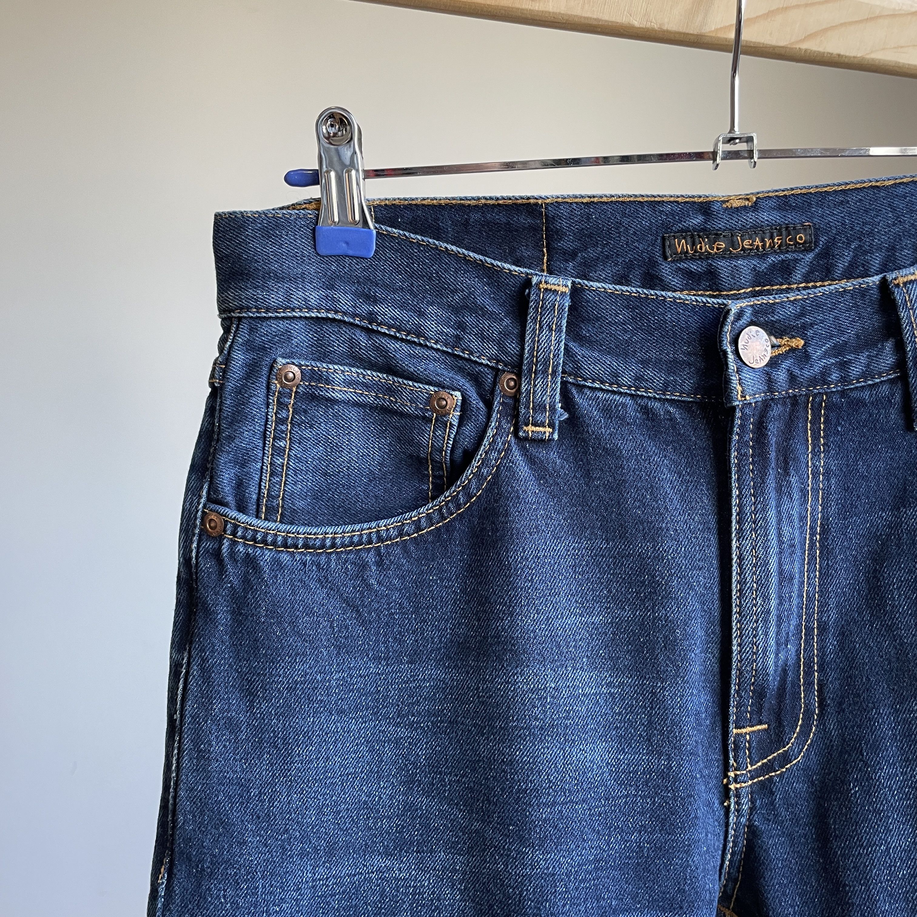 Nudie Jeans Nudie Jeans Gritty Jackson Mutual Worn Denim Size 30x25 Size US 30 / EU 46 - 6 Thumbnail