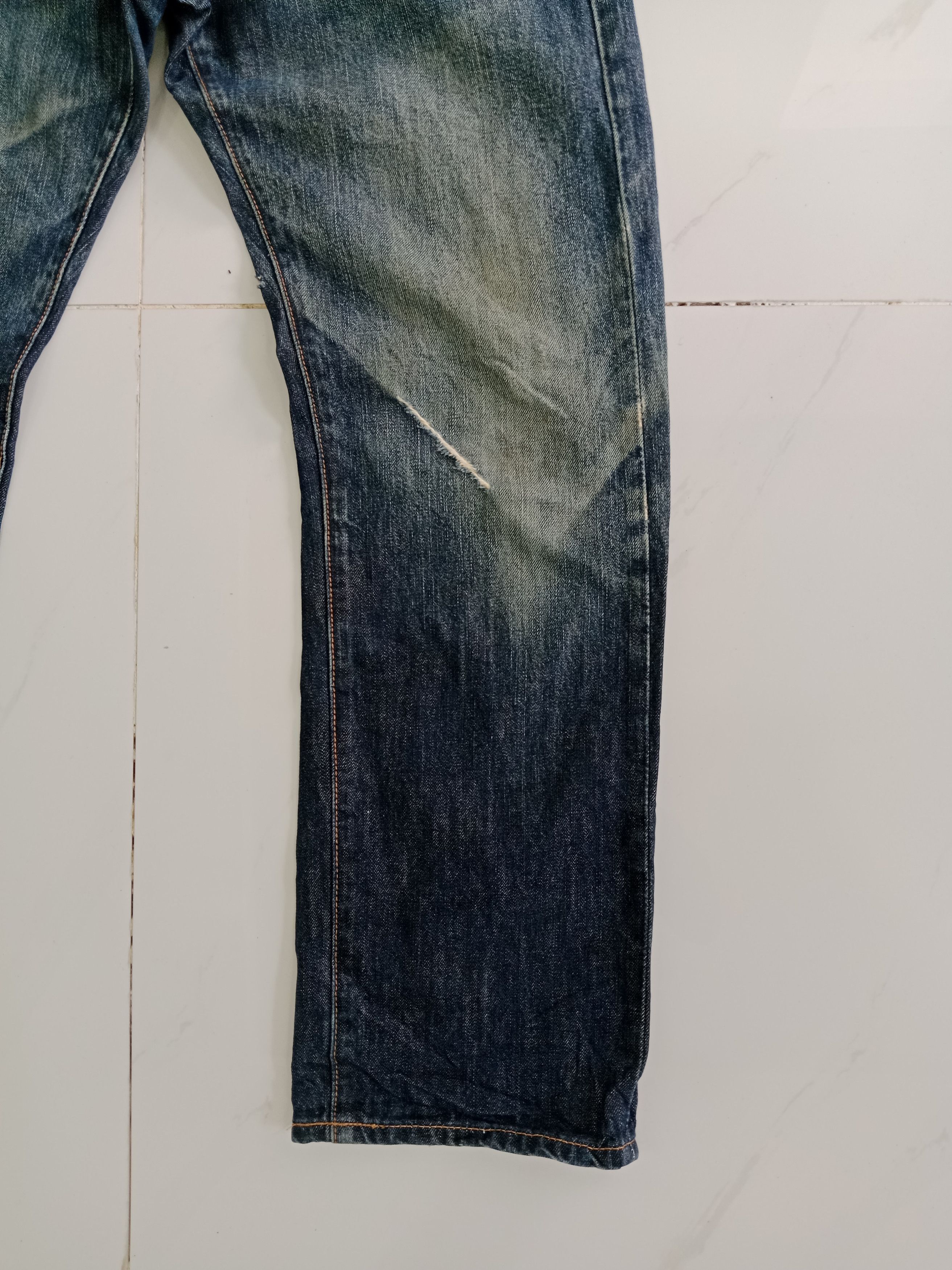 GU G.U Jeans Blue Denim Japanese Brand Size US 32 / EU 48 - 6 Thumbnail