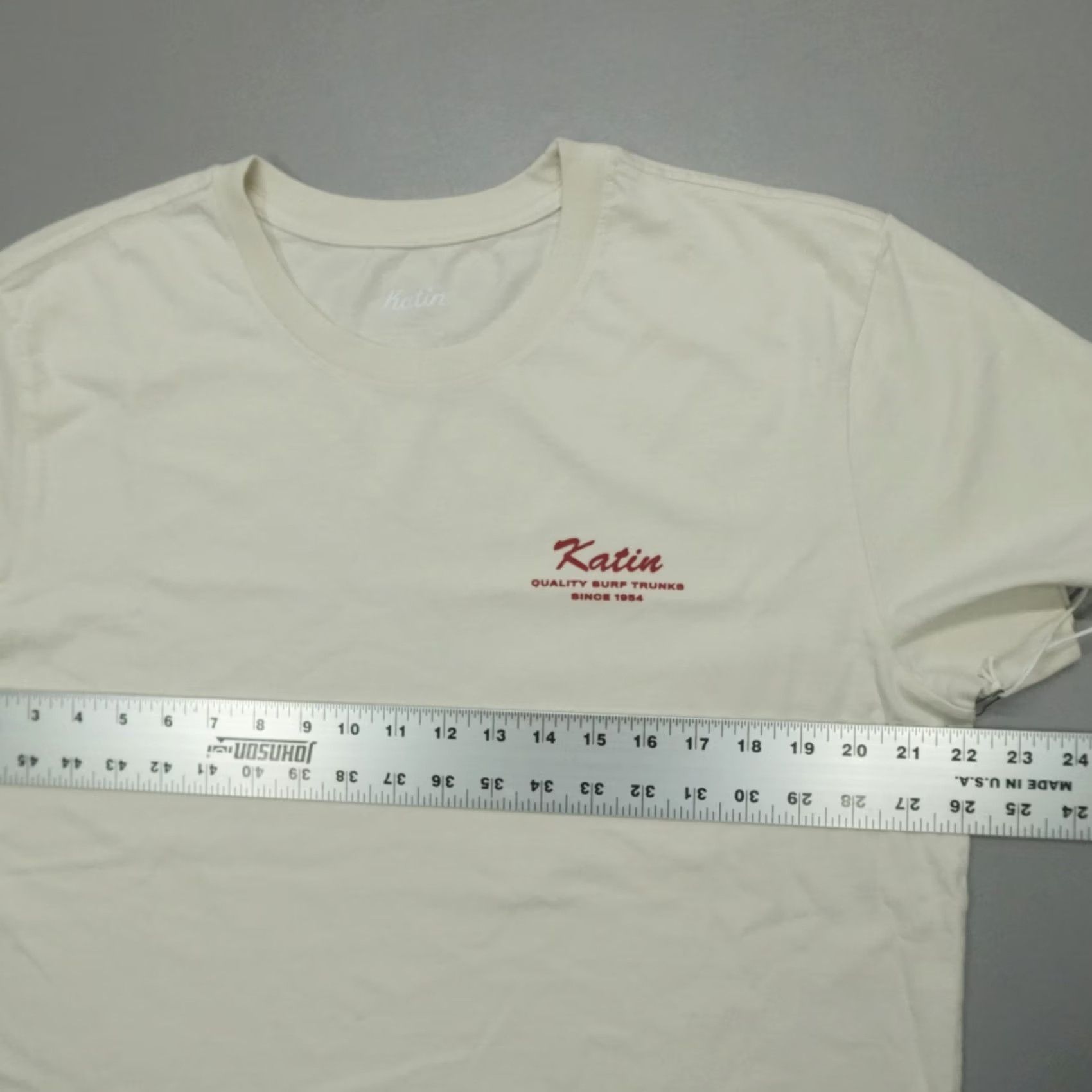 Katin Katin Vintage White T-Shirt Men's Size L Kobra Graphic Tee Organic Cotton Size US L / EU 52-54 / 3 - 6 Thumbnail