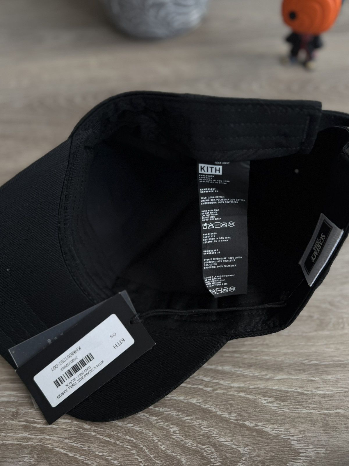 Kith Kith x Scarface Twill Tonal Aaron Cap “The World Is Yours” Size ONE SIZE - 8 Thumbnail