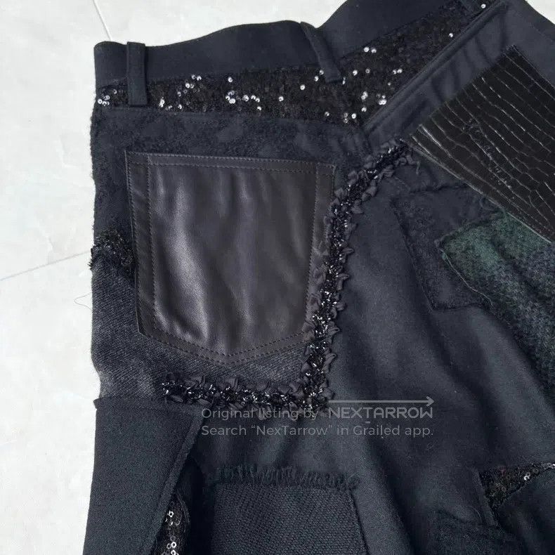 Junya Watanabe Junya Watanabe size S Deconstructed Multi-Material Patchwo Size 23" - 5 Thumbnail