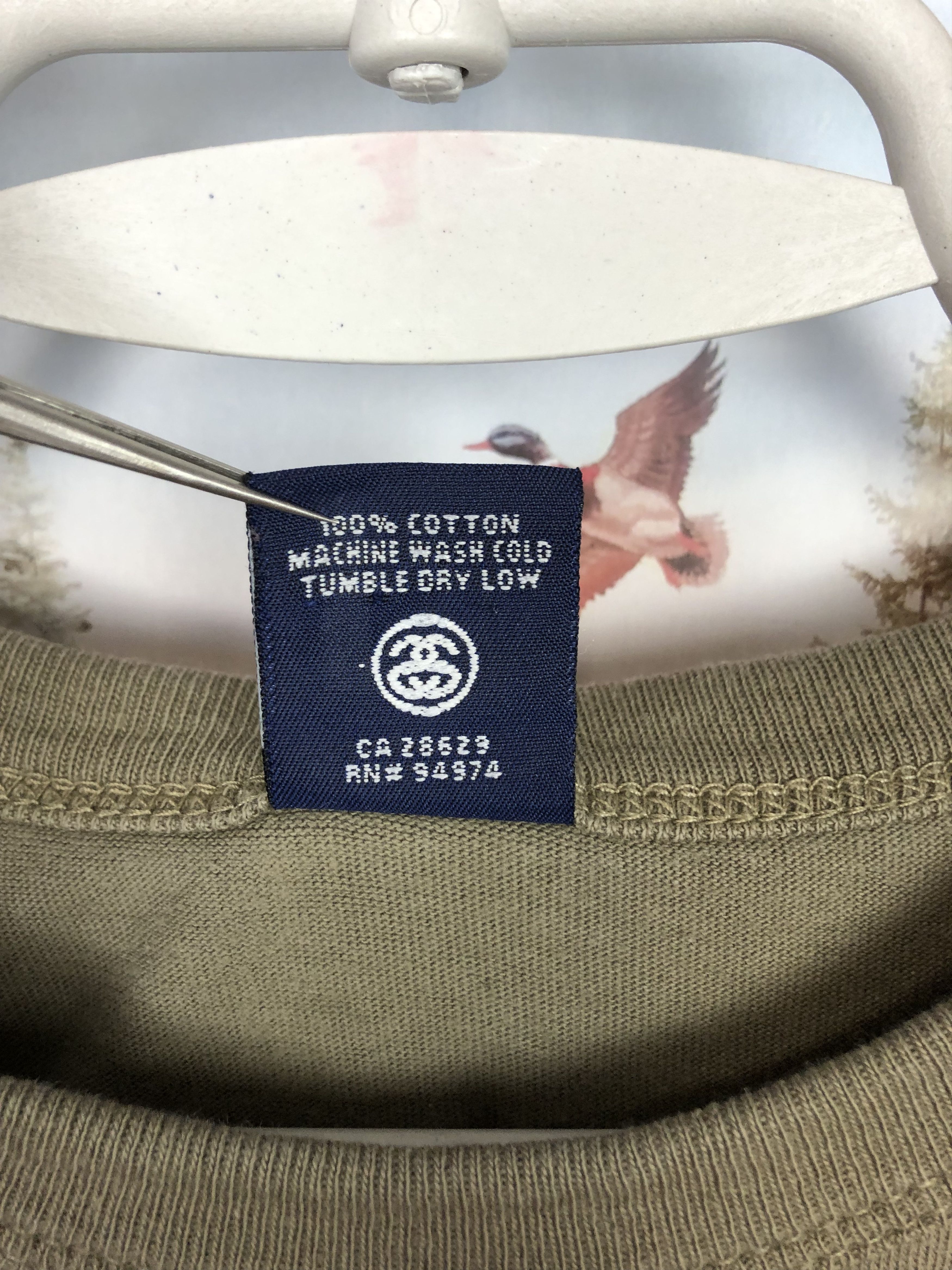 Vintage Vintage Stussy Gun Graphic Tee Women Y2K Spell Out Print Size M / US 6-8 / IT 42-44 - 5 Thumbnail