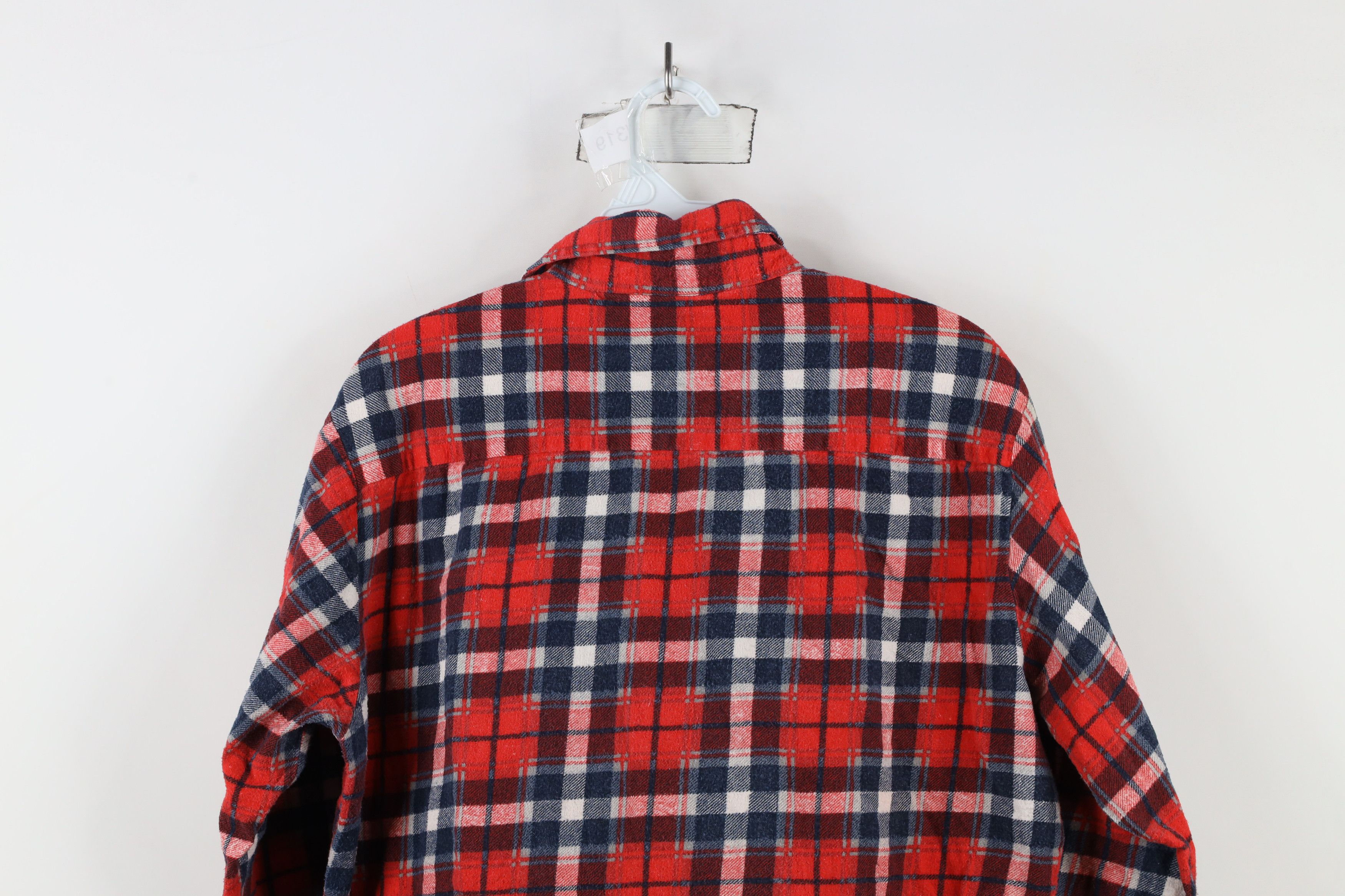 Vintage Vintage 70s Streetwear Flannel Collared Button Shirt Plaid Size US M / EU 48-50 / 2 - 10 Thumbnail
