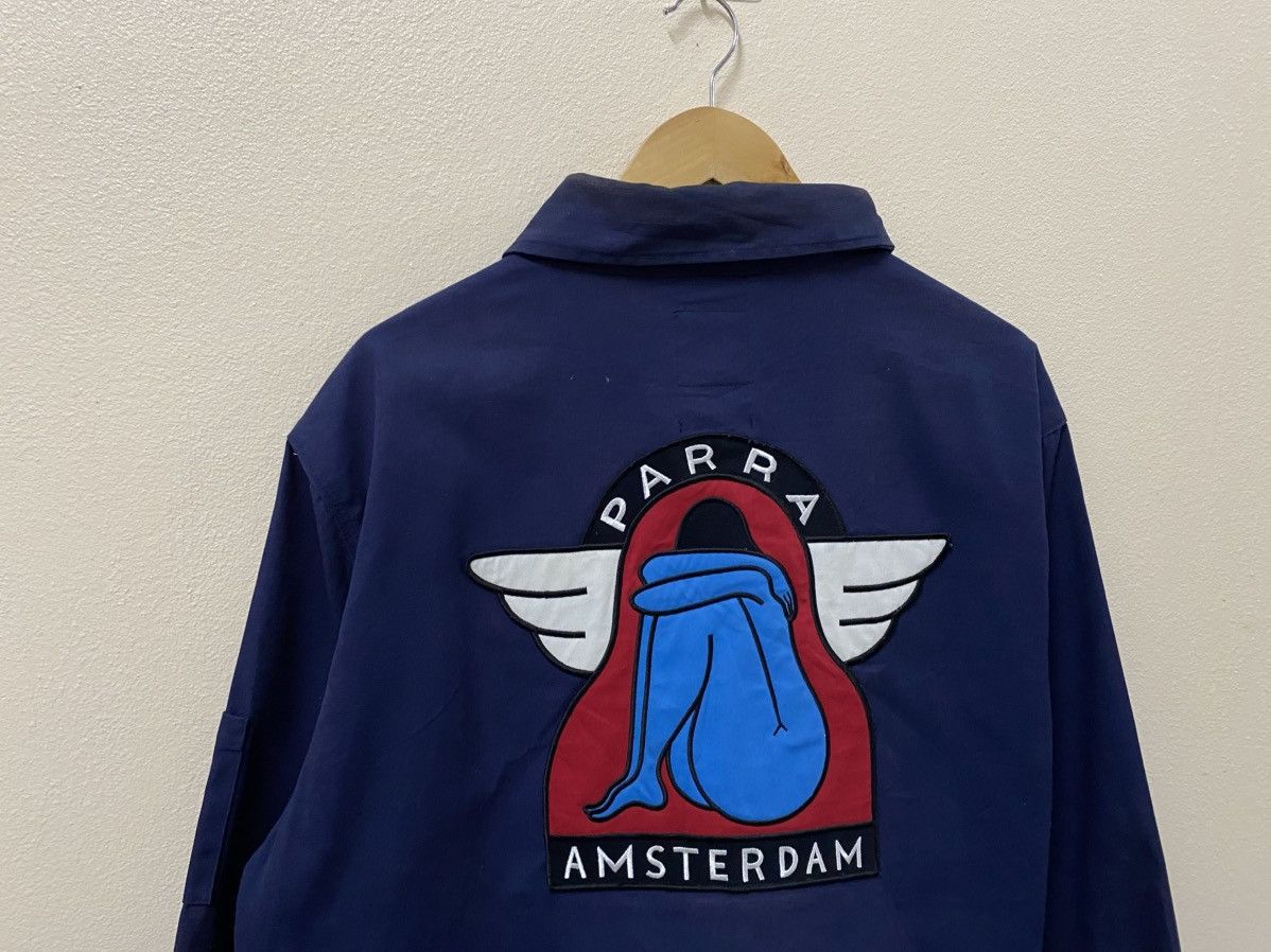 Parra Parra Amsterdam Back Patch Work Jacket Navy XL Made Portugal Size US L / EU 52-54 / 3 - 4 Thumbnail