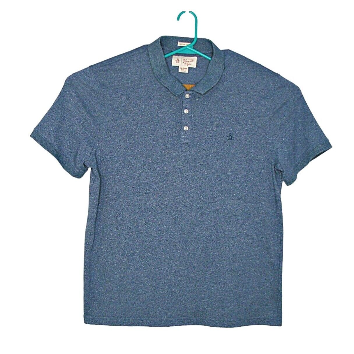 Original Penguin Penguin Mens XXL Heritage Slim Fit Blue Heather 3 ...