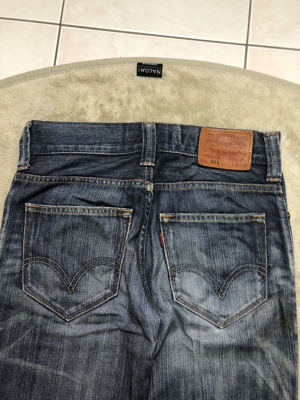 Levi's × Vintage Vintage Levi’s 511 Slim Fit Denim Size US 29 - 18 Thumbnail