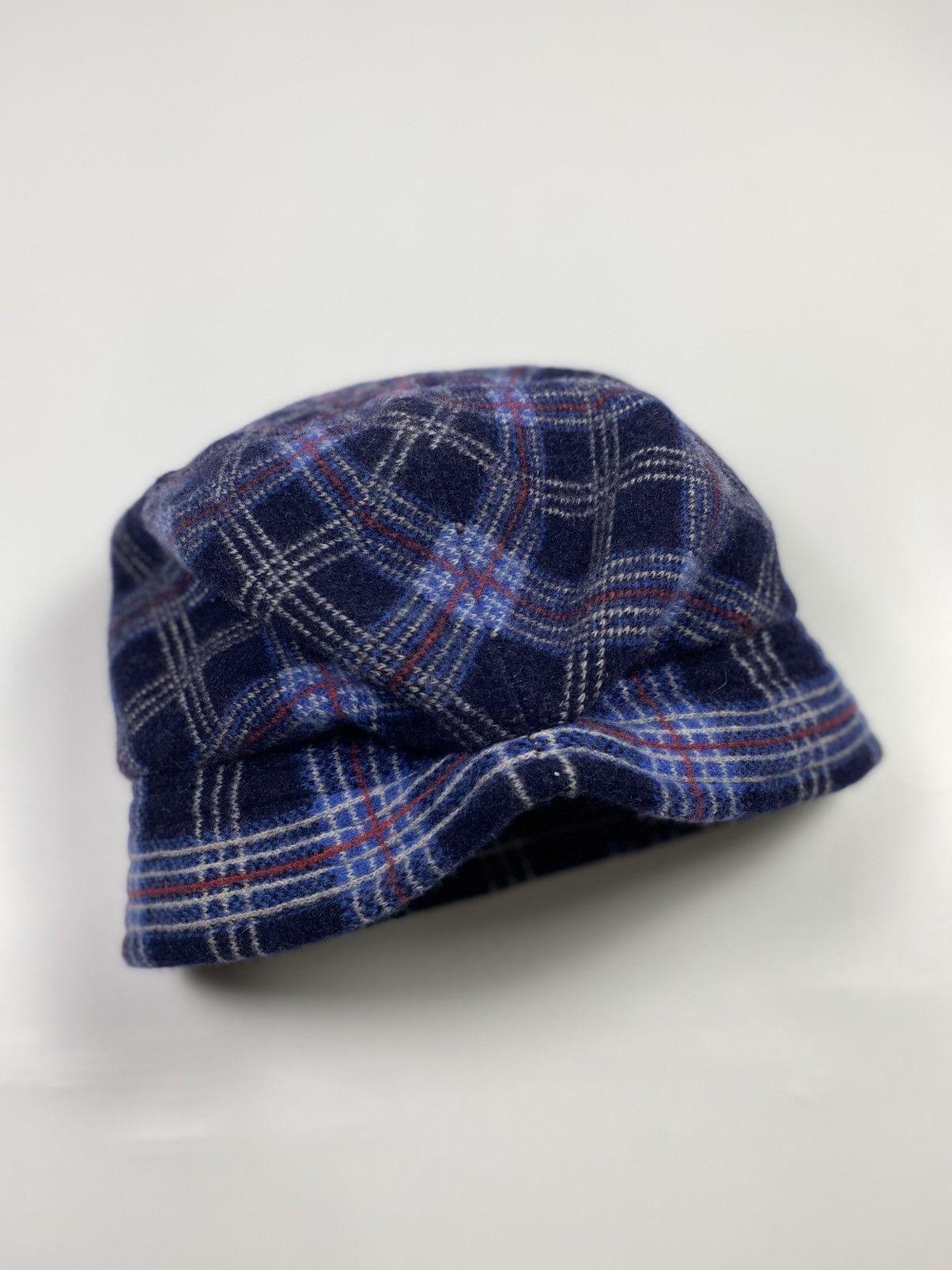 Designer × Vintage × Vivienne Westwood vivienne westwood wool bucket hat tartan Size ONE SIZE - 6 Thumbnail