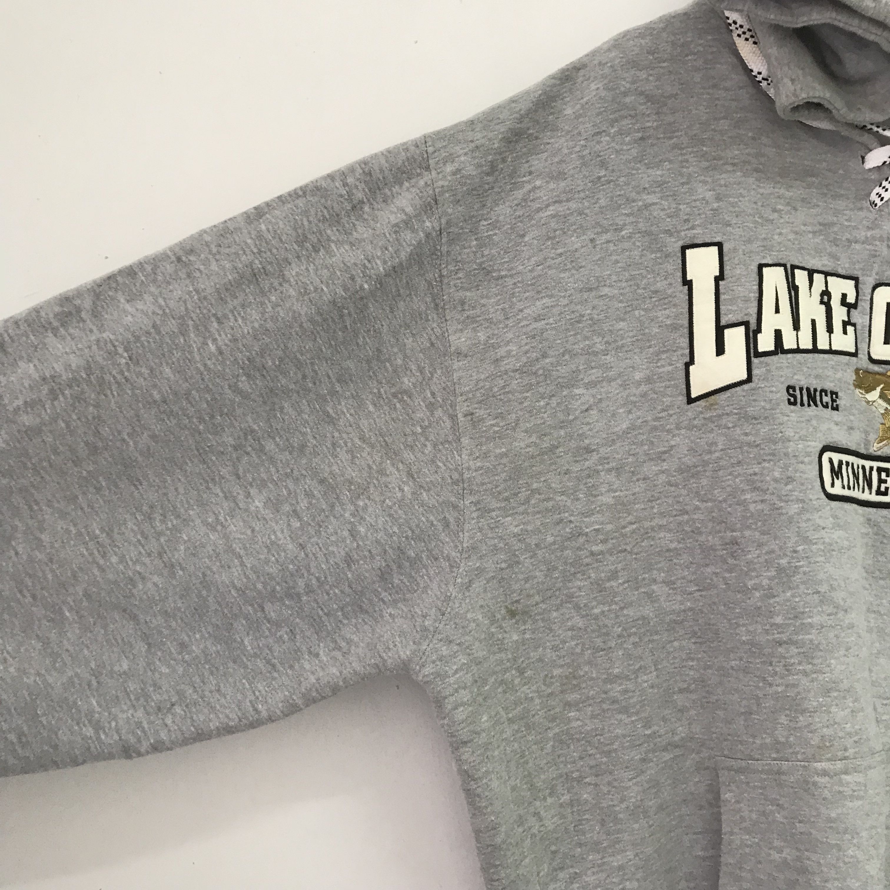 Vintage Vintage Lake Osakis Minnesota Sweater Gray - 399 Size US XL / EU 56 / 4 - 4 Thumbnail