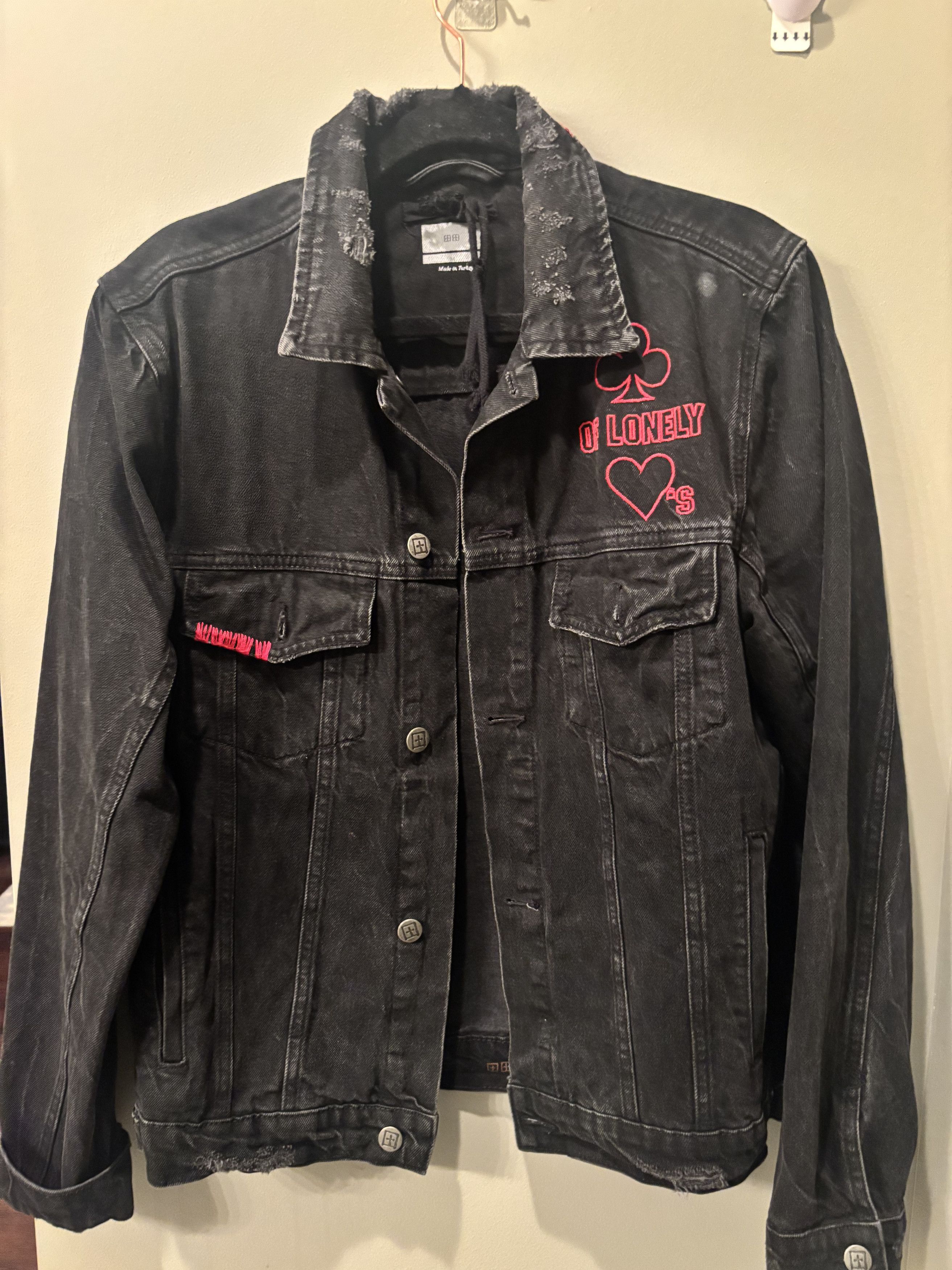 Ksubi CLASSIC KLUB OF HEARTS - BLACK Size US M / EU 48-50 / 2 - 2 Thumbnail