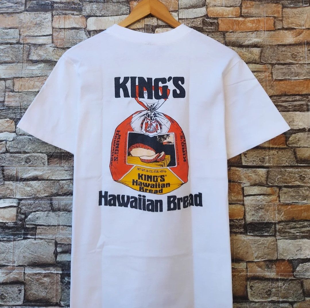 Vintage Vintage 70s Kings Hawaiian Bread Racing Team Tshirt Size US S / EU 44-46 / 1 - 3 Thumbnail