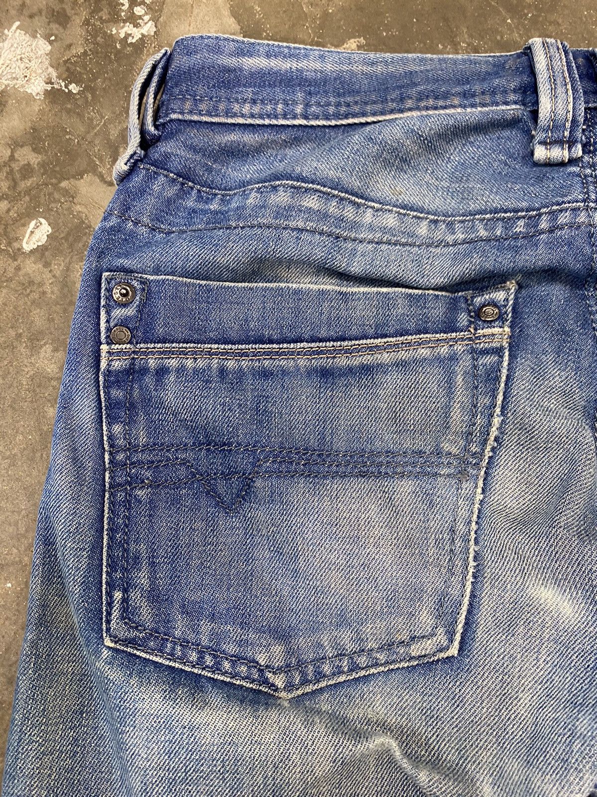 Diesel A12 Rare - Distressed Diesel Jeans Size US 32 / EU 48 - 21 Thumbnail