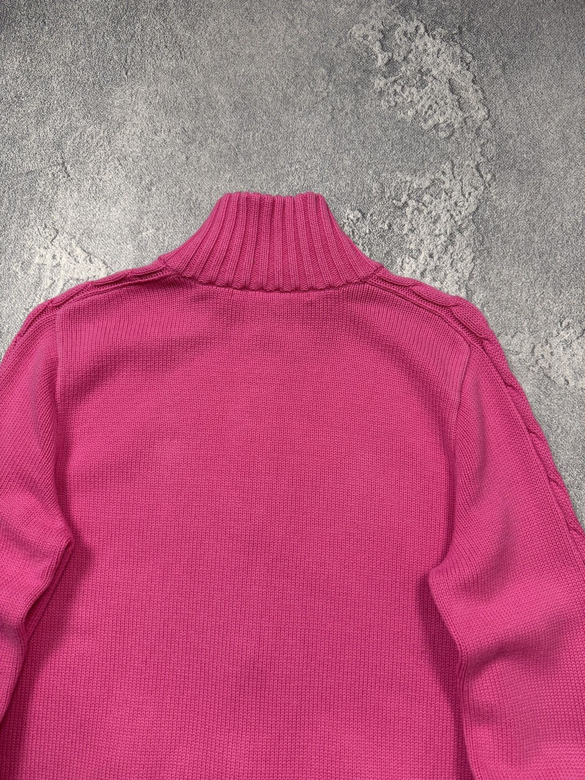 Polo Ralph Lauren Vintage Polo Ralph Lauren Casual Stripe Zip Sweater Y2K Size L / US 10 / IT 46 - 8 Thumbnail