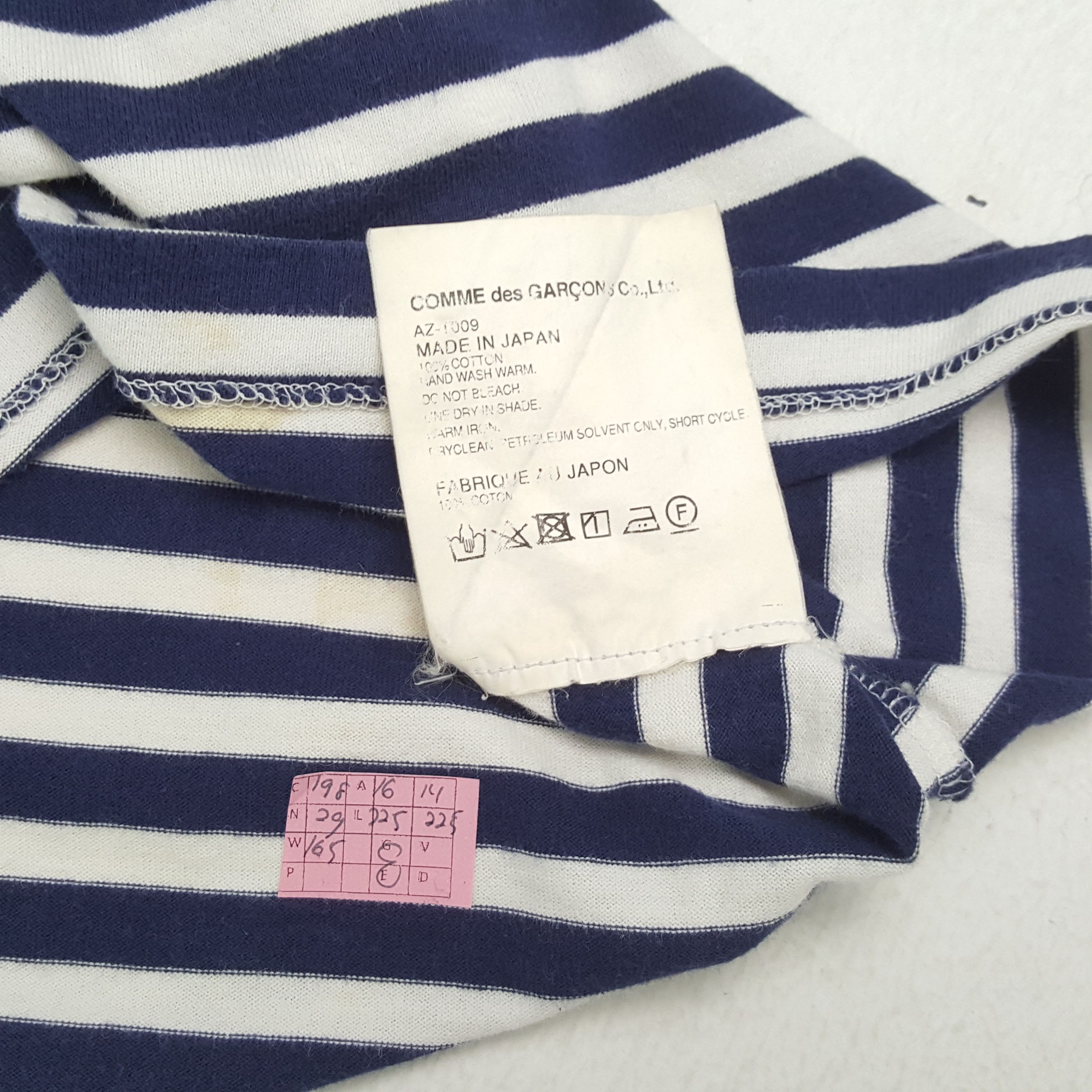 Comme des Garcons PLAY × Japanese Brand × Vintage COMME DES GARCONS PLAY Japanese Brand Logo Design Tshirt Size XS / US 0-2 / IT 36-38 - 6 Thumbnail