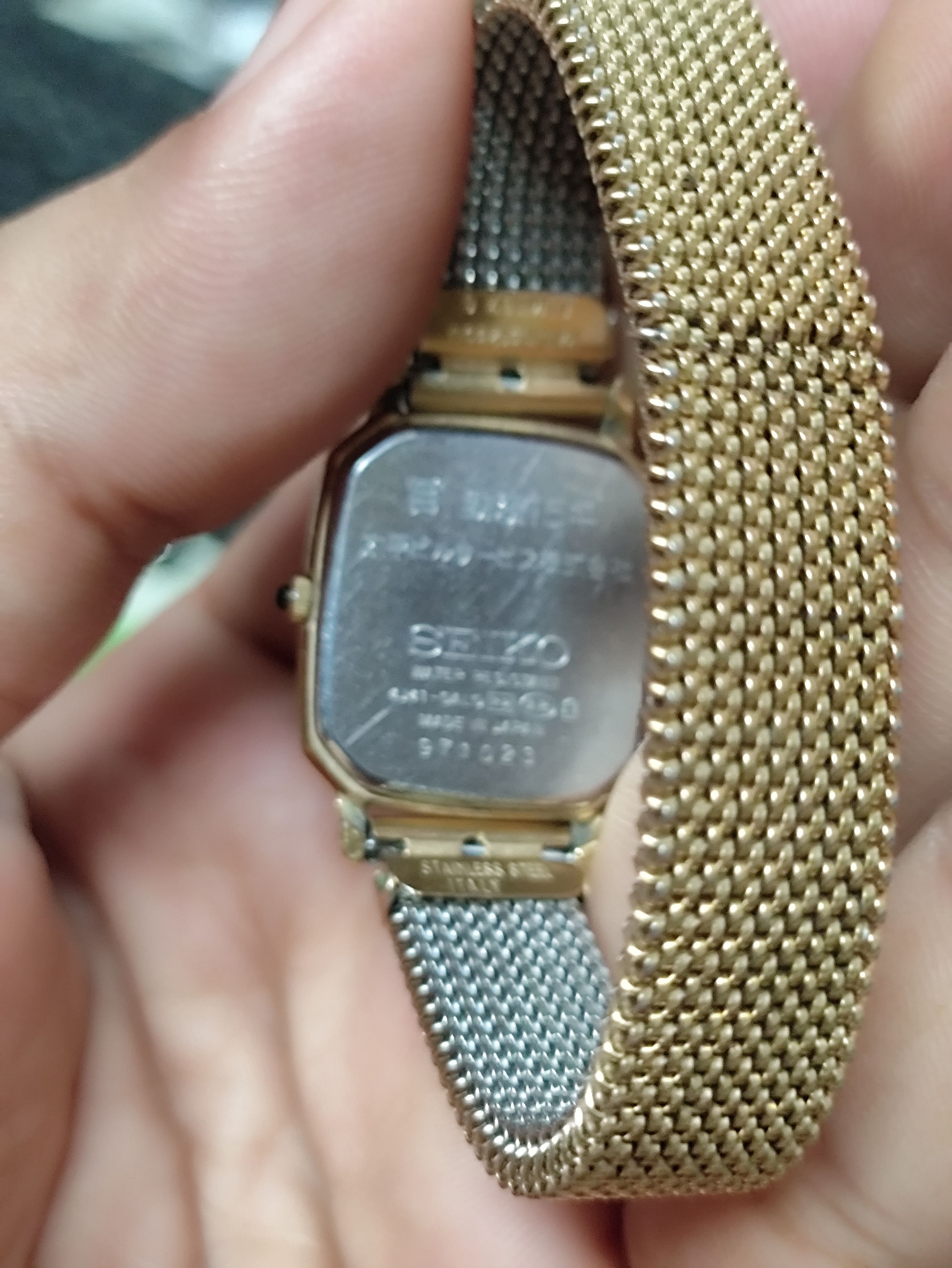 Japanese Brand Vintage Seiko TANKER Ladies Luxury Watch Made in Japan Size ONE SIZE - 14 Thumbnail