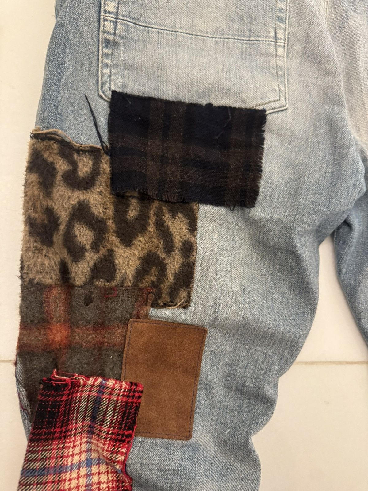 Amiri Amiri patch jeans skinny Size US 33 - 6 Thumbnail