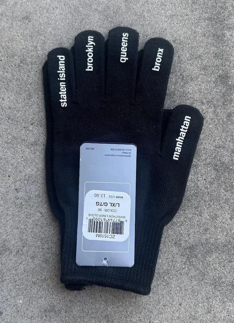 Asics Asics Marathon 5 Borough Gloves (Size L/XL) NWT Size ONE SIZE - 2 Thumbnail